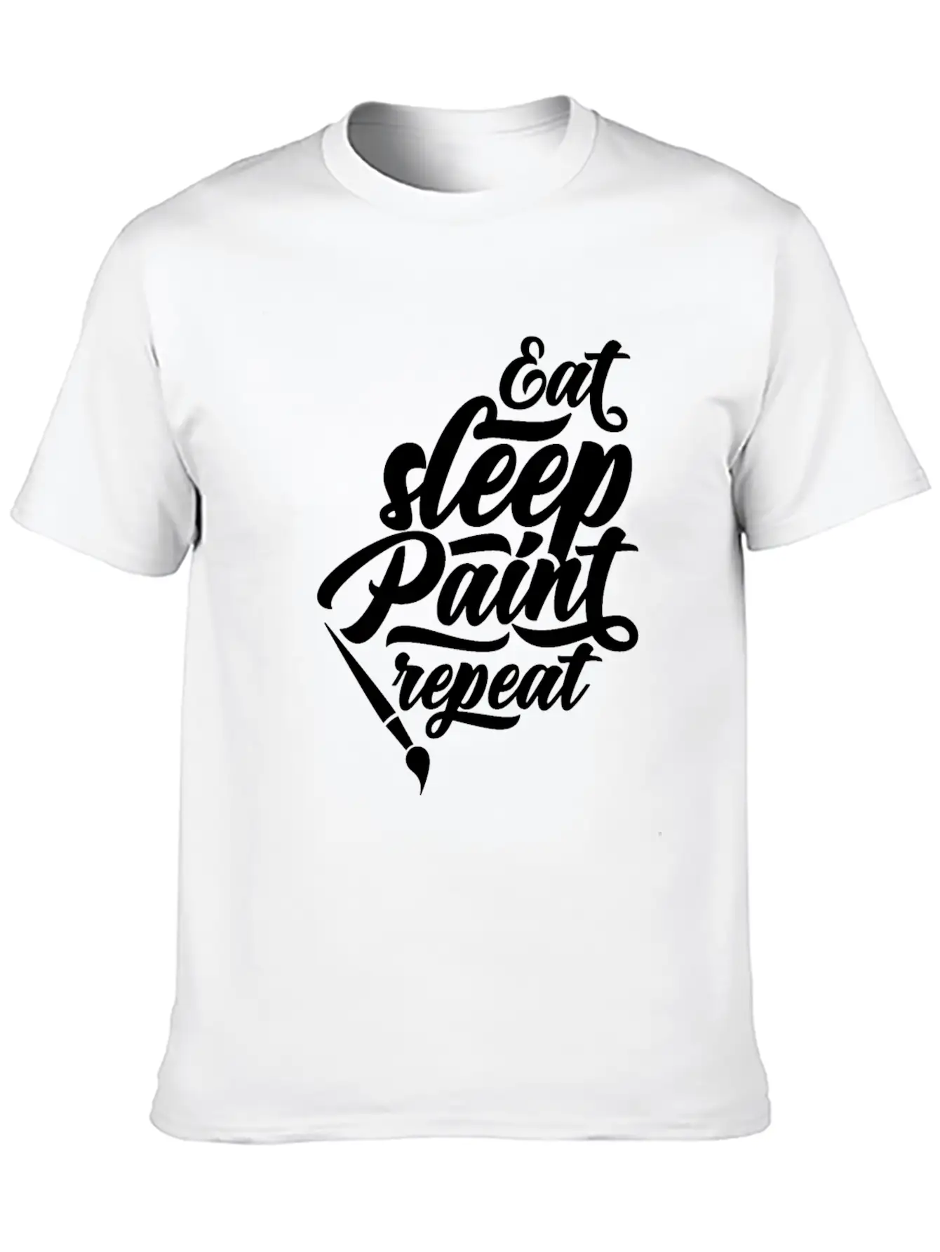 Paint Business Basic Graphic T-Shirt – Daily Comfort In Soft Cotton