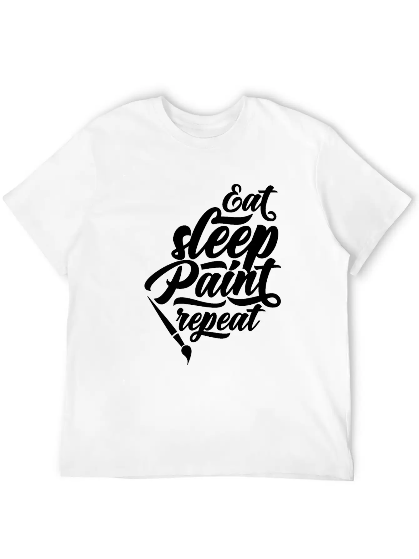 Paint Business Basic Graphic T-Shirt – Daily Comfort In Soft Cotton