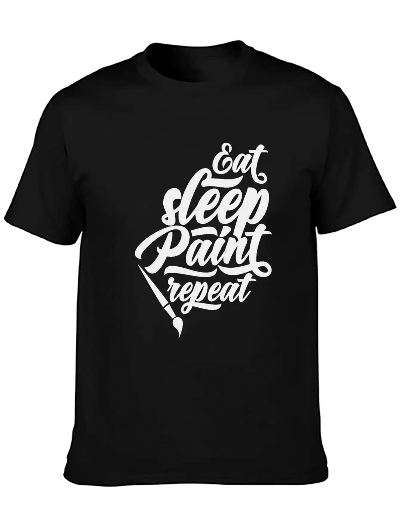 Paint Business Basic Graphic T-Shirt – Daily Comfort In Soft Cotton