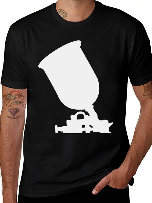 Paint Sprayer Unisex Short Sleeve Soft Cotton T-Shirt – Casual Everyday Wear