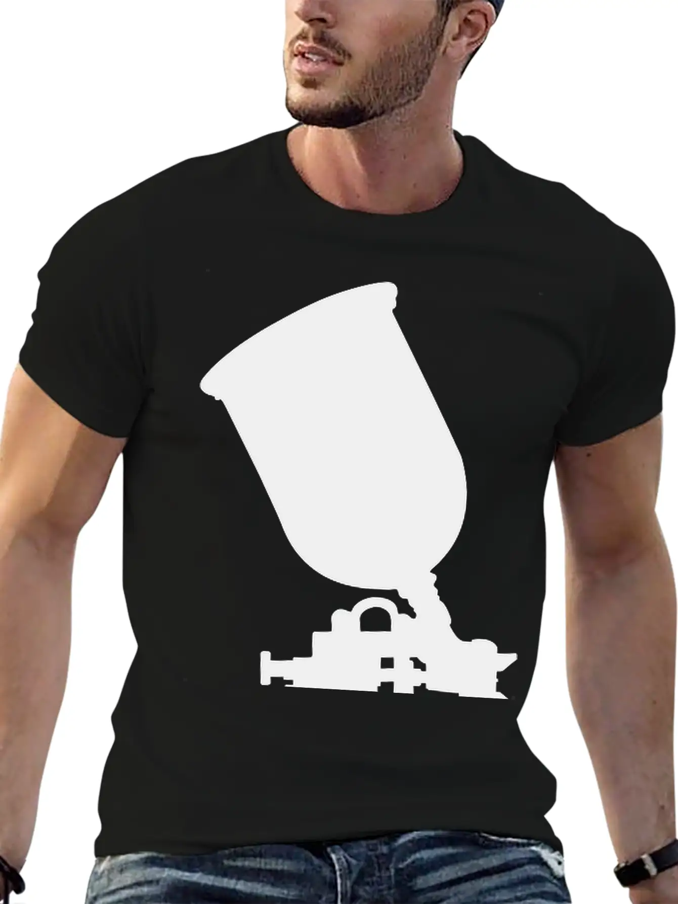 Paint Sprayer Unisex Short Sleeve Soft Cotton T-Shirt – Casual Everyday Wear