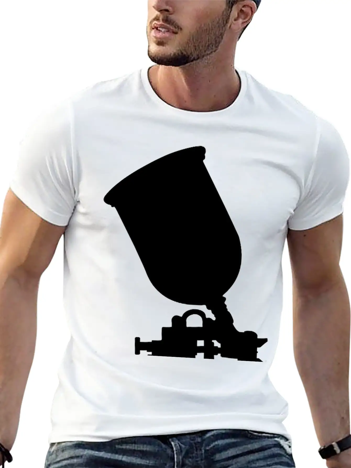 Paint Sprayer Unisex Short Sleeve Soft Cotton T-Shirt – Casual Everyday Wear
