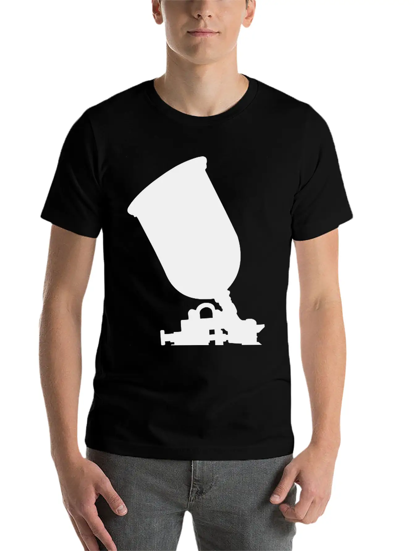 Paint Sprayer Unisex Short Sleeve Soft Cotton T-Shirt – Casual Everyday Wear