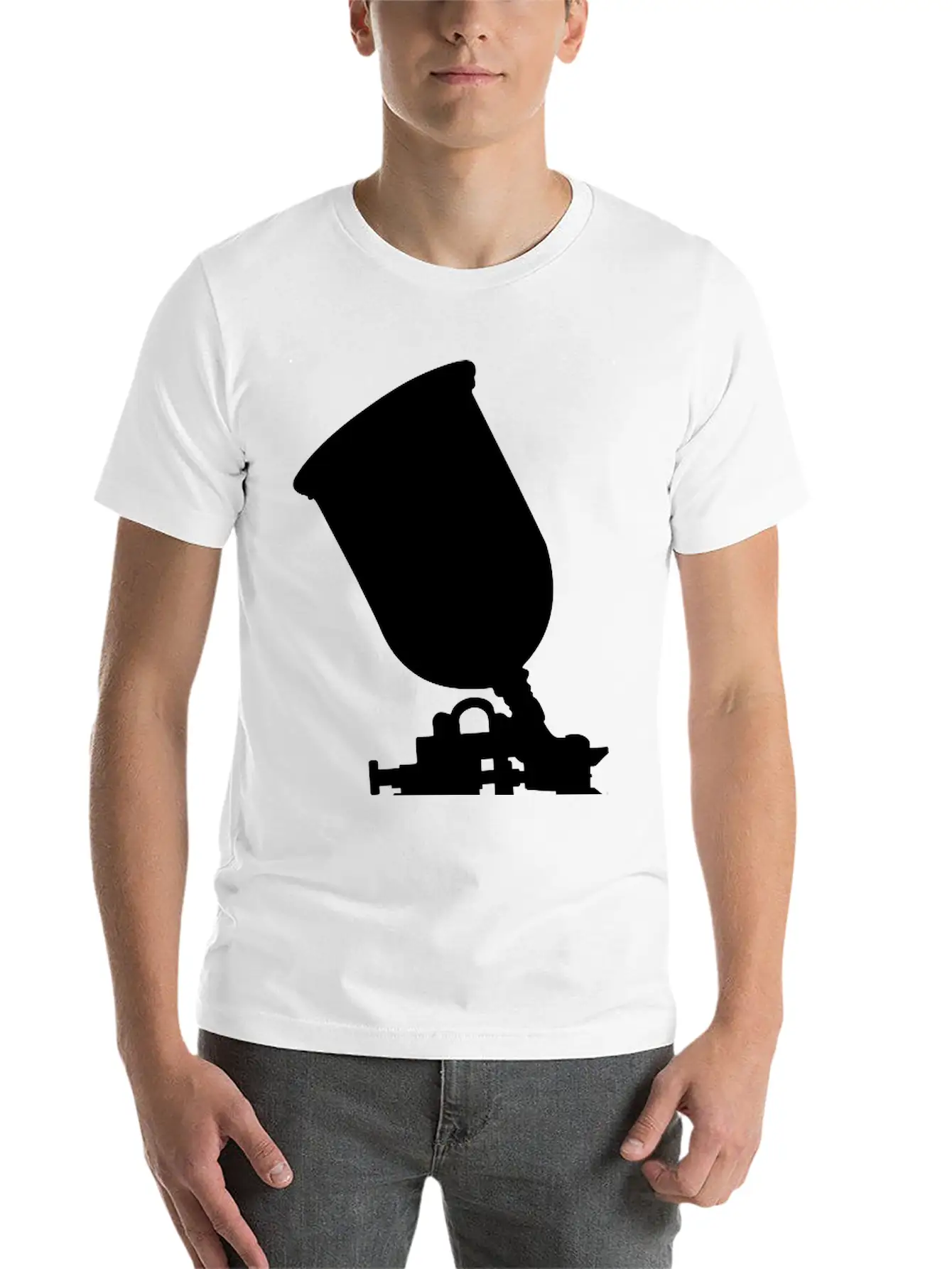 Paint Sprayer Unisex Short Sleeve Soft Cotton T-Shirt – Casual Everyday Wear