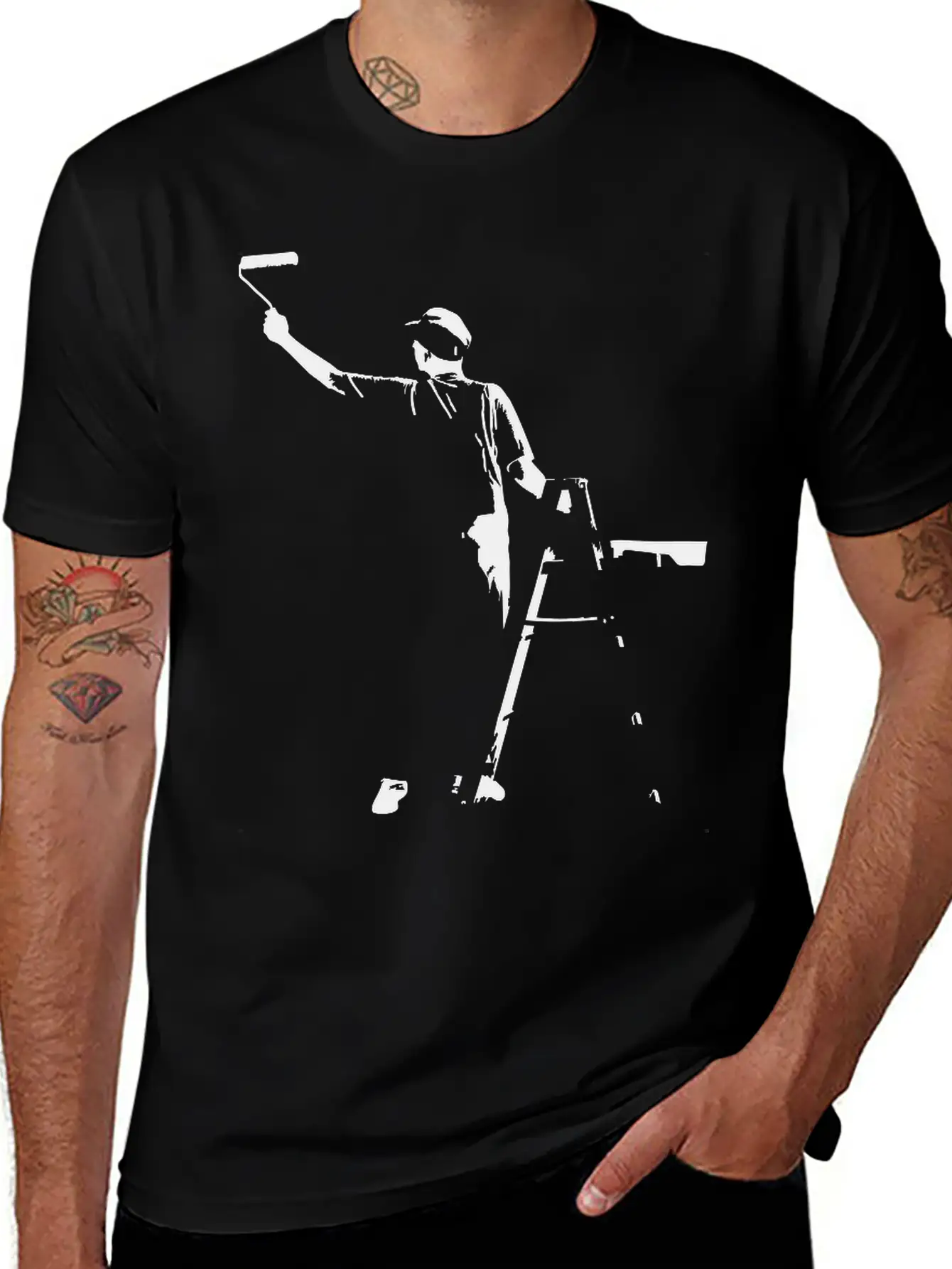 Paint Timeless Short Sleeve Tee – Comfy And Minimalist Design