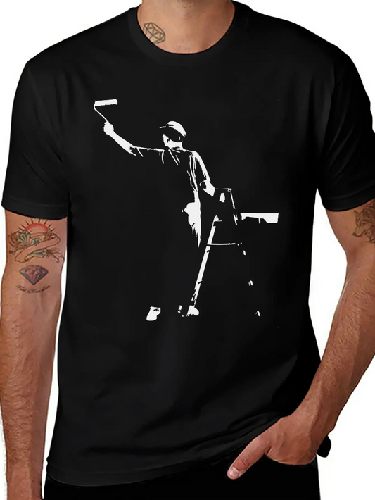 Paint Timeless Short Sleeve Tee – Comfy And Minimalist Design