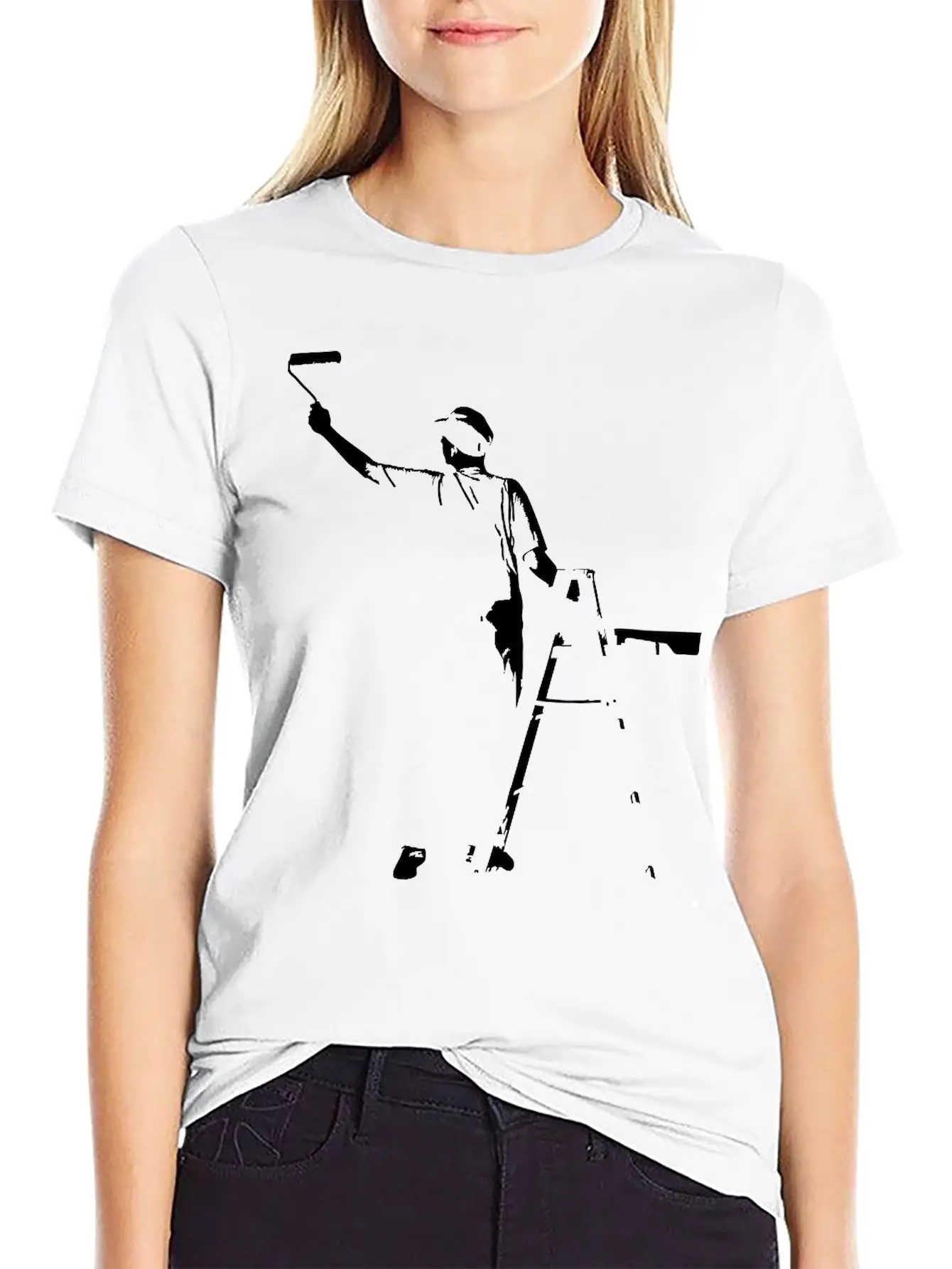 Paint Timeless Short Sleeve Tee – Comfy And Minimalist Design