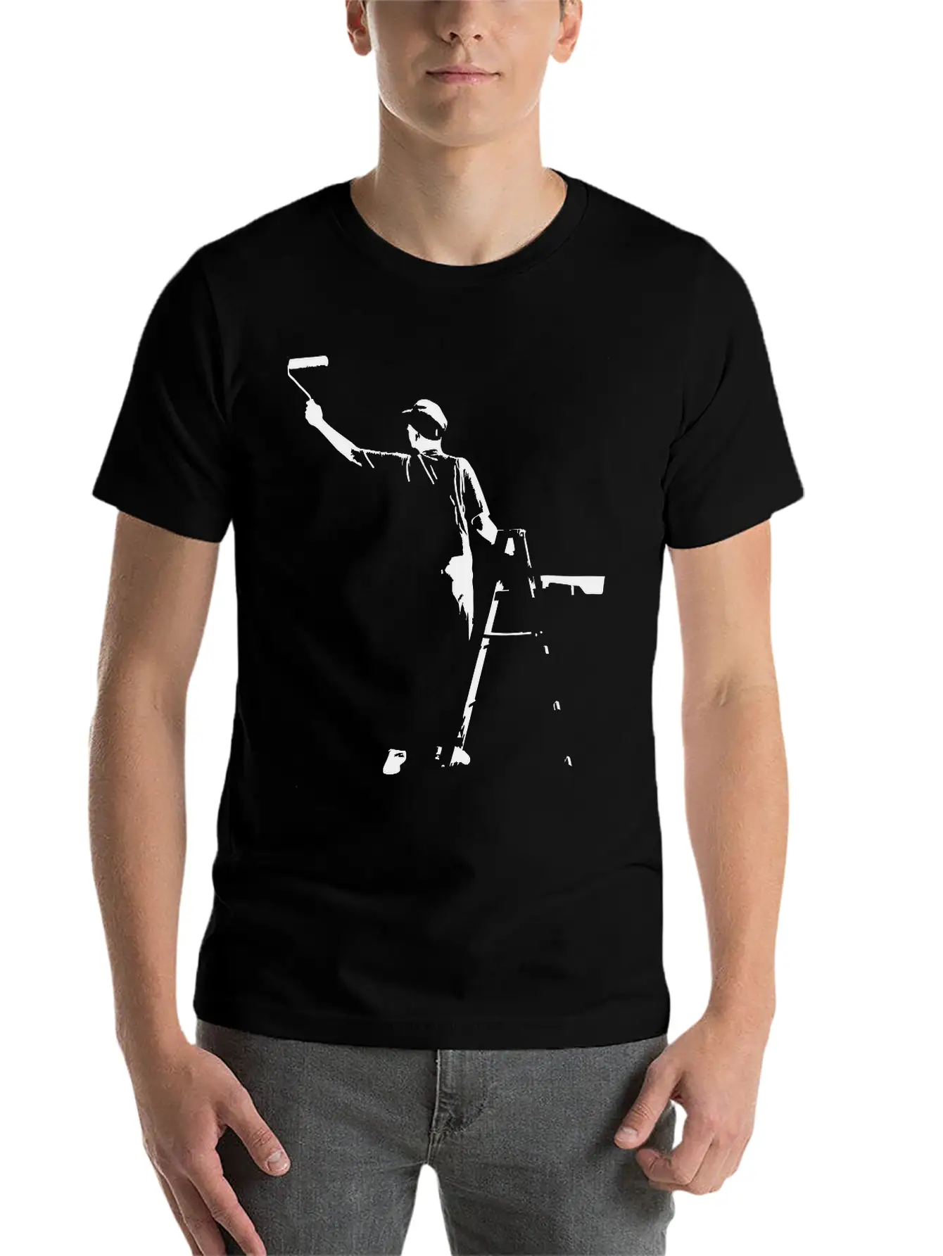 Paint Timeless Short Sleeve Tee – Comfy And Minimalist Design
