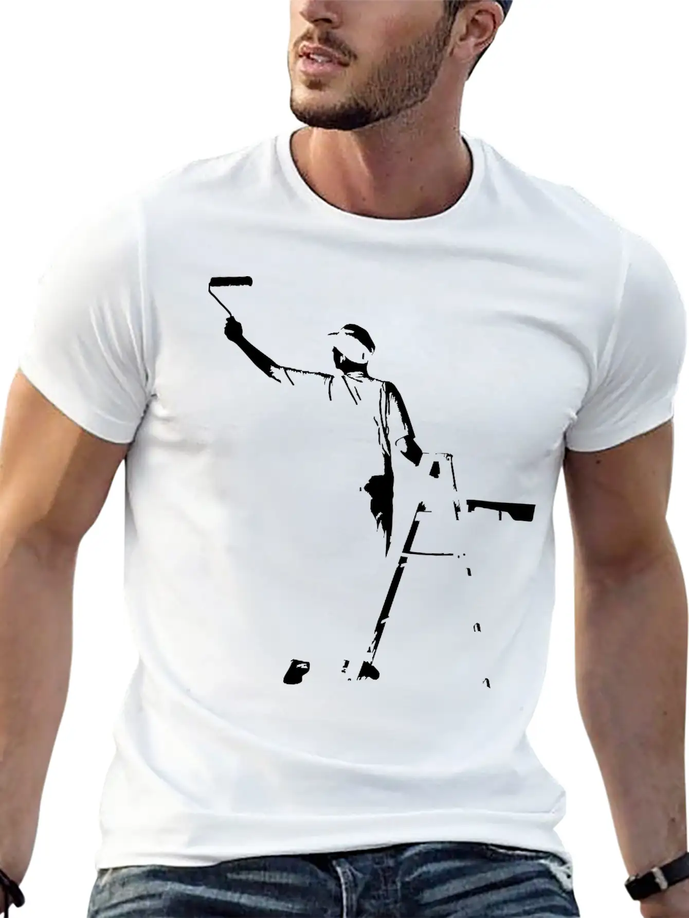 Paint Timeless Short Sleeve Tee – Comfy And Minimalist Design