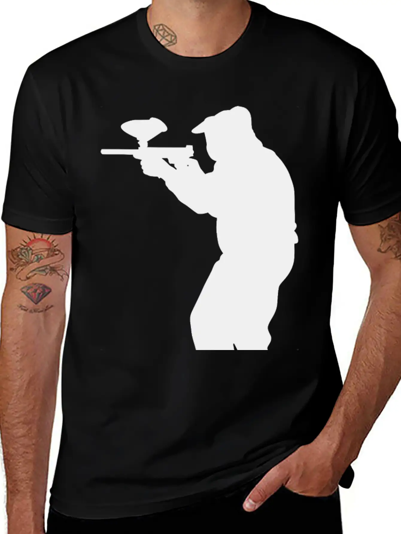 Paintball Gotcha Funsport Airsoft Softair Airgun Unisex Short Sleeve Soft Cotton T-Shirt – Casual Everyday Wear