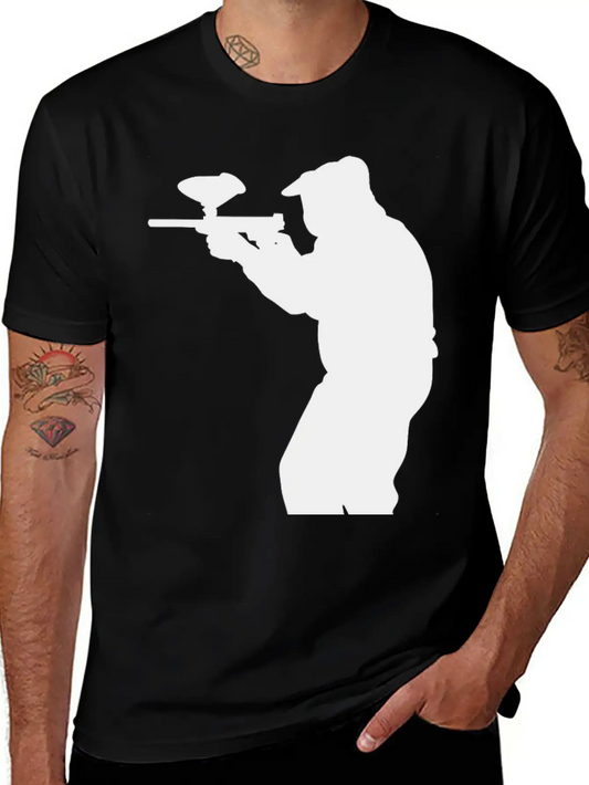 Paintball Gotcha Funsport Airsoft Softair Airgun Unisex Short Sleeve Soft Cotton T-Shirt – Casual Everyday Wear
