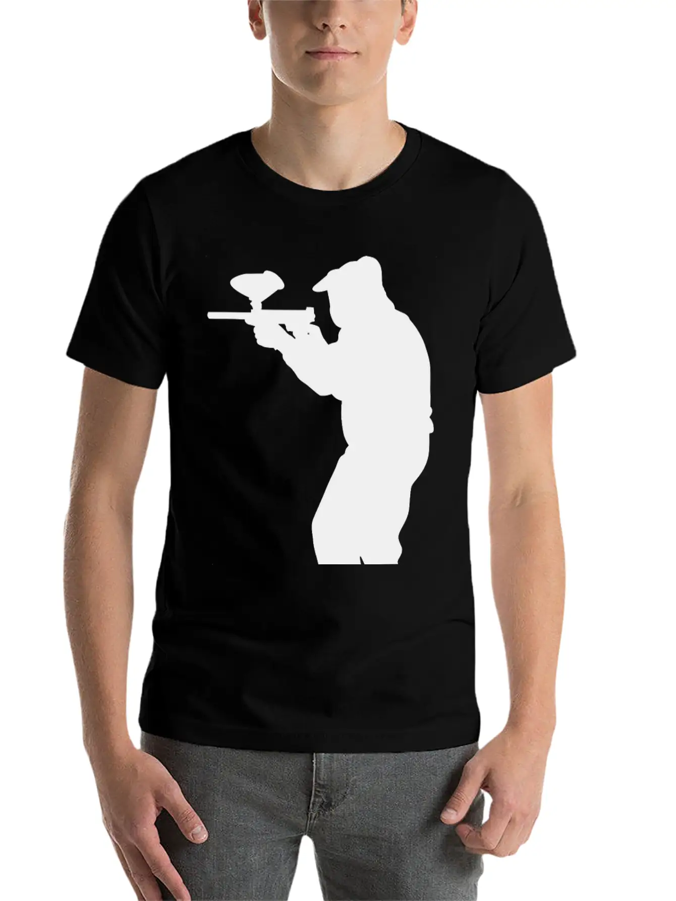 Paintball Gotcha Funsport Airsoft Softair Airgun Unisex Short Sleeve Soft Cotton T-Shirt – Casual Everyday Wear