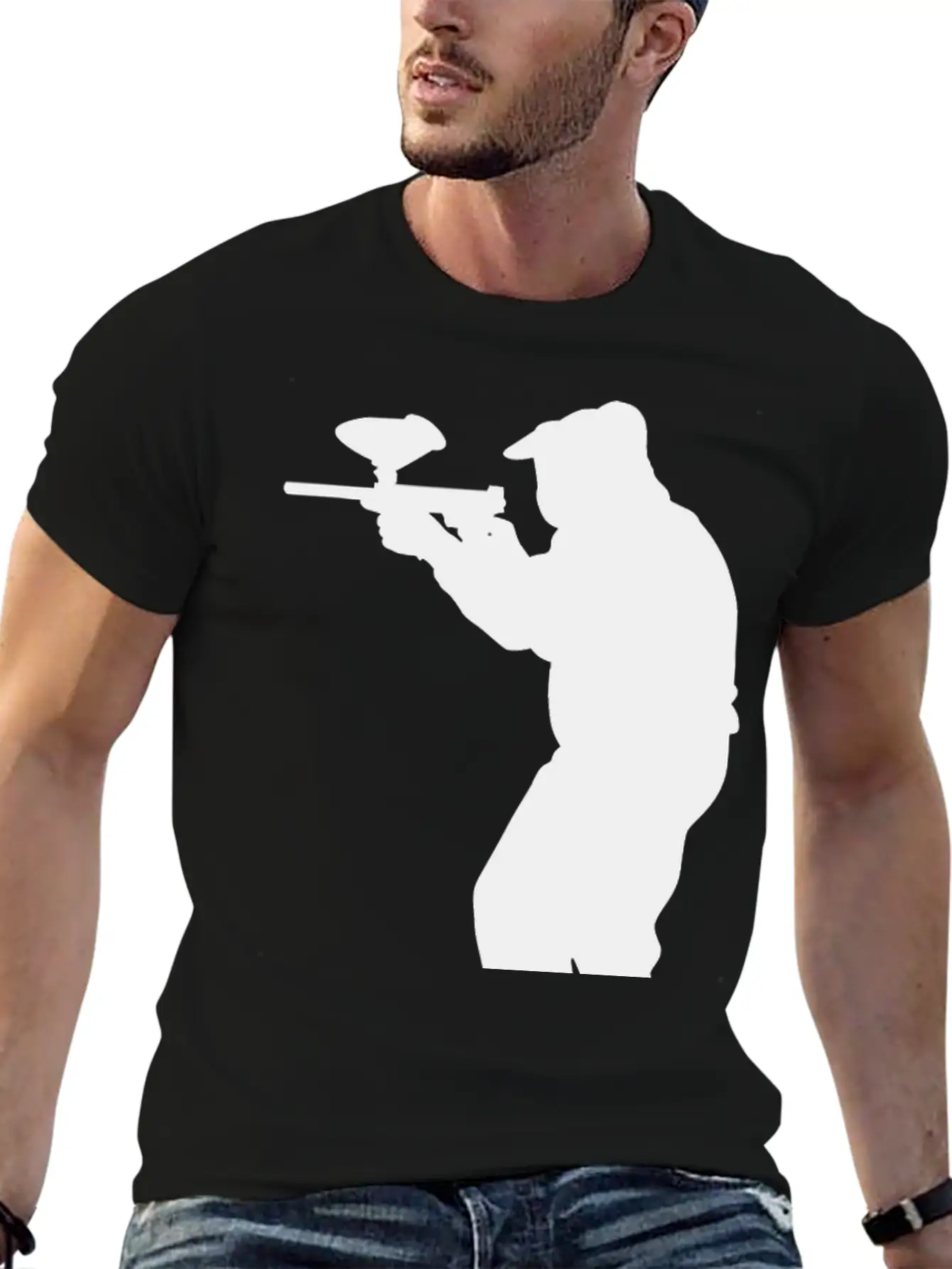 Paintball Gotcha Funsport Airsoft Softair Airgun Unisex Short Sleeve Soft Cotton T-Shirt – Casual Everyday Wear