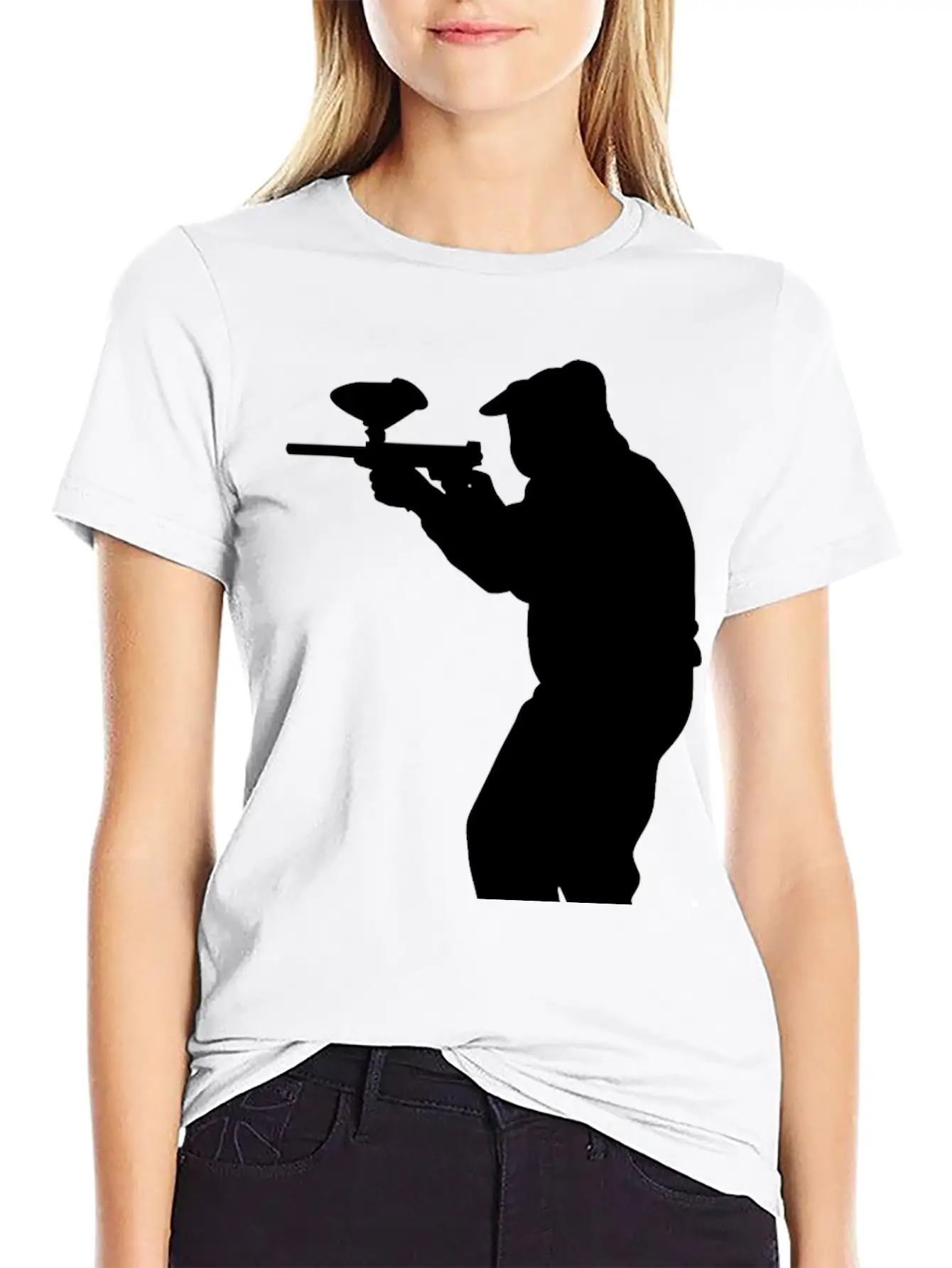Paintball Gotcha Funsport Airsoft Softair Airgun Unisex Short Sleeve Soft Cotton T-Shirt – Casual Everyday Wear