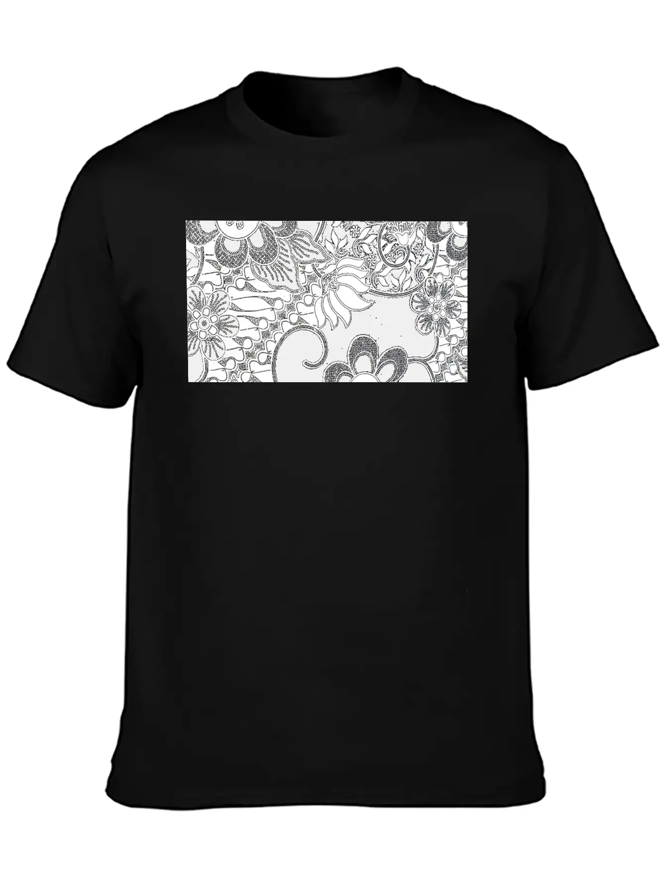 Paisley BATIK Bali Style Essential Unisex Summer Tee – Soft Cotton Casual Fit