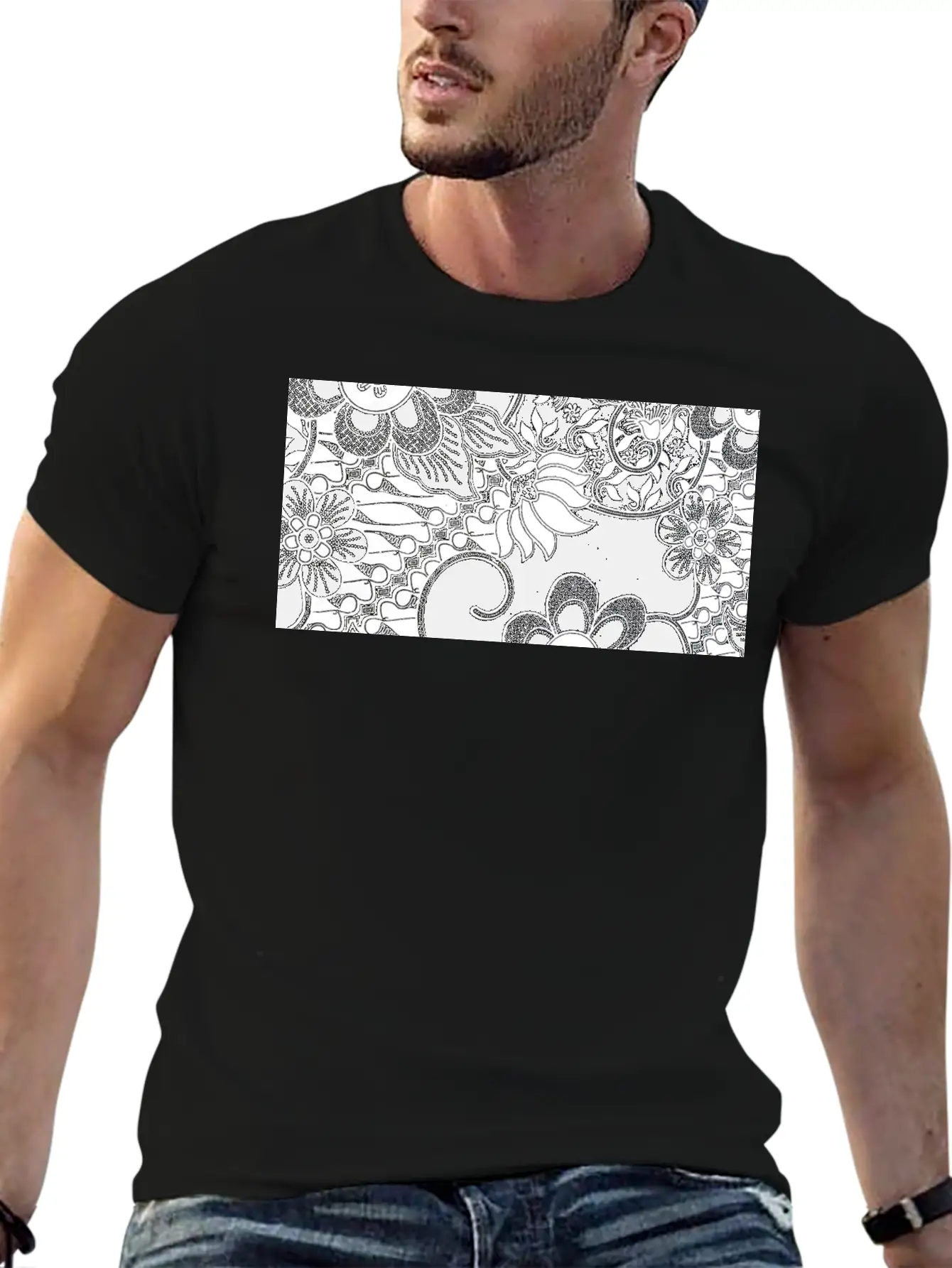 Paisley BATIK Bali Style Essential Unisex Summer Tee – Soft Cotton Casual Fit