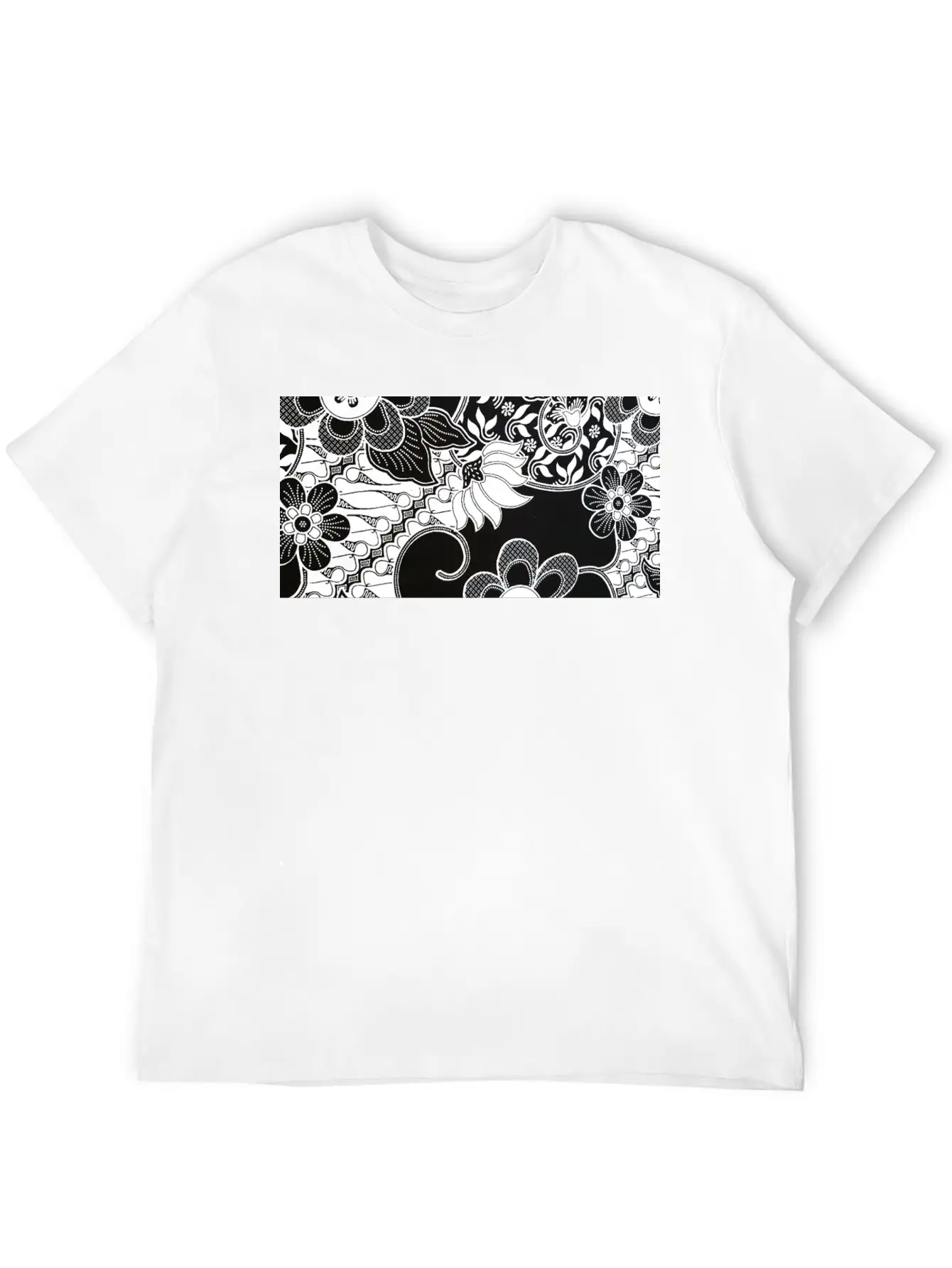 Paisley BATIK Bali Style Essential Unisex Summer Tee – Soft Cotton Casual Fit