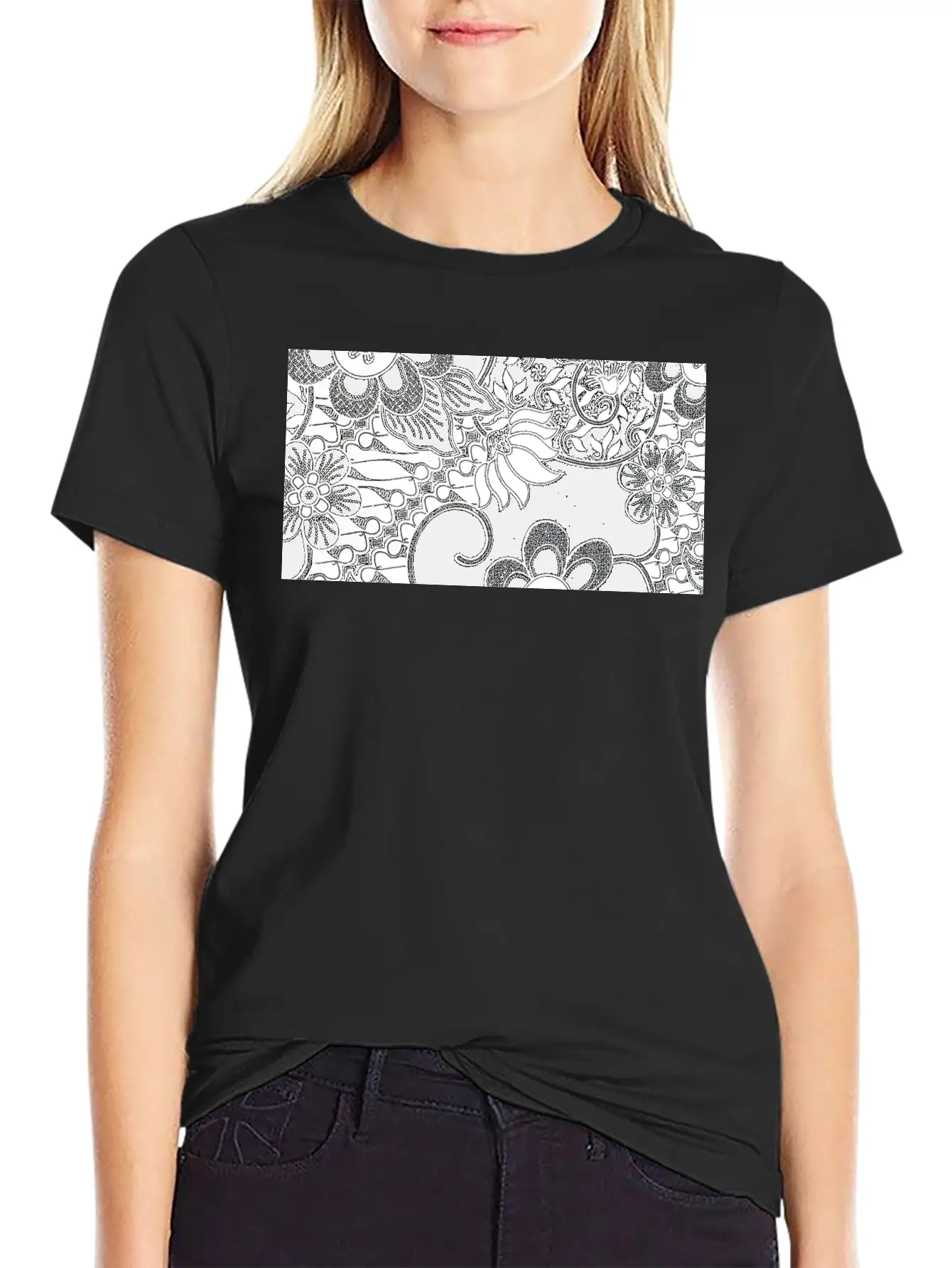 Paisley BATIK Bali Style Essential Unisex Summer Tee – Soft Cotton Casual Fit