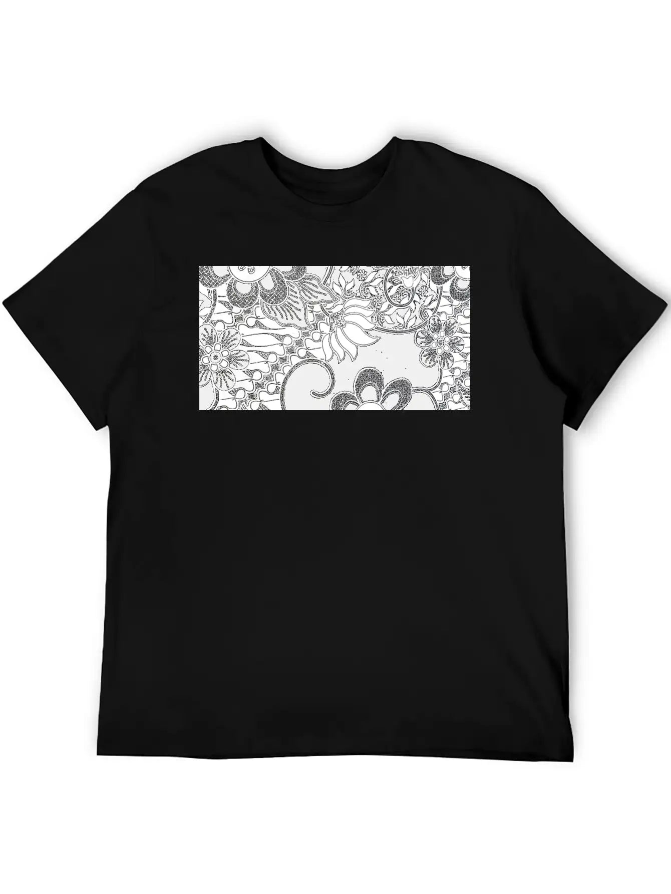 Paisley BATIK Bali Style Essential Unisex Summer Tee – Soft Cotton Casual Fit