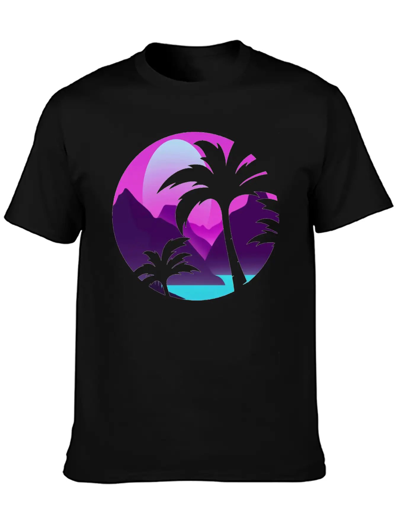 Palm And Sun Timeless Short Sleeve Tee – Comfy And Minimalist Design