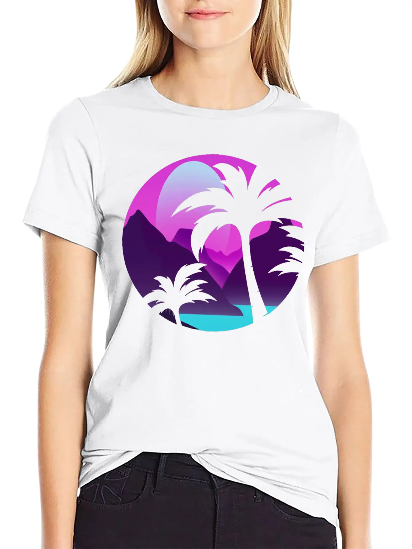 Palm And Sun Timeless Short Sleeve Tee – Comfy And Minimalist Design