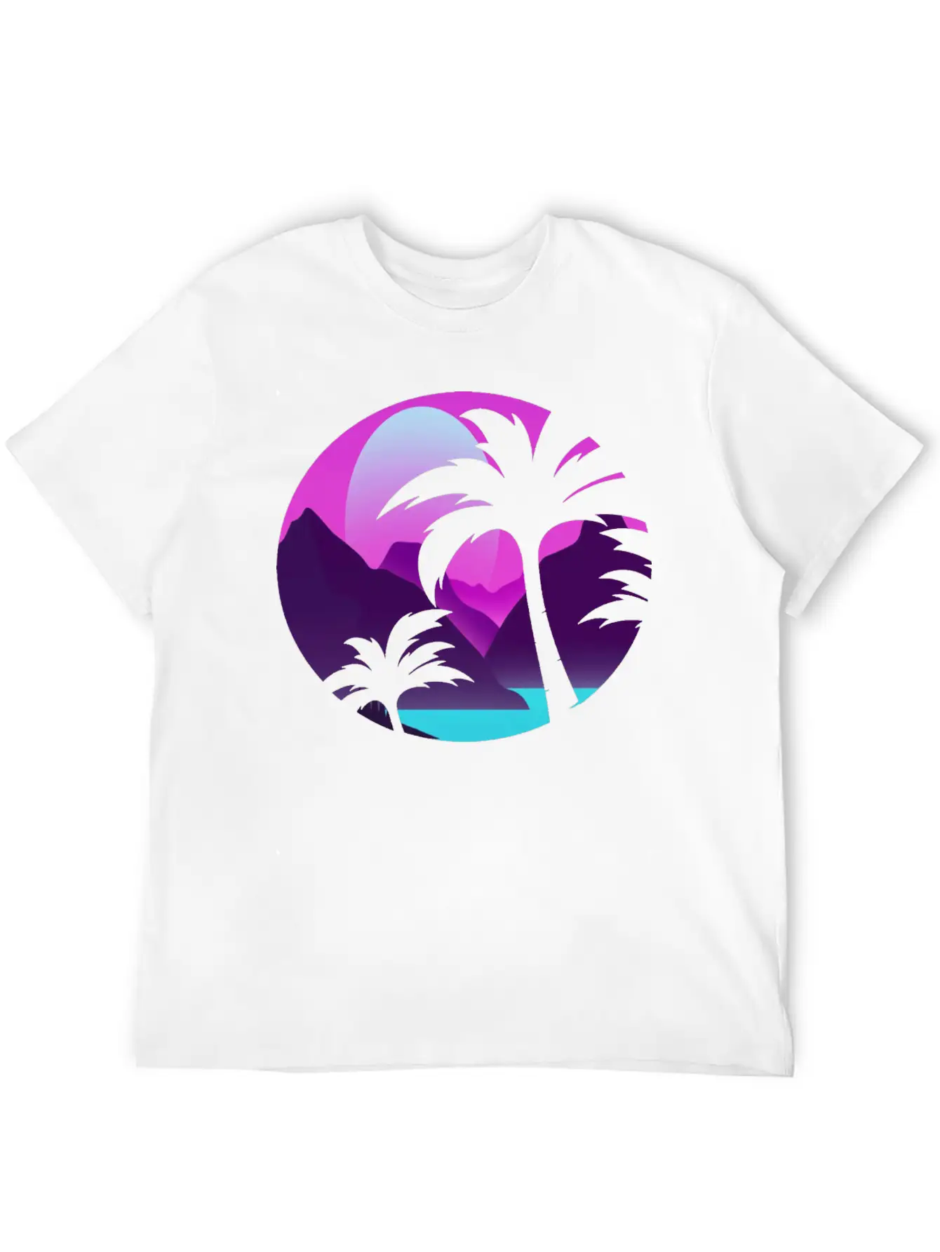 Palm And Sun Timeless Short Sleeve Tee – Comfy And Minimalist Design