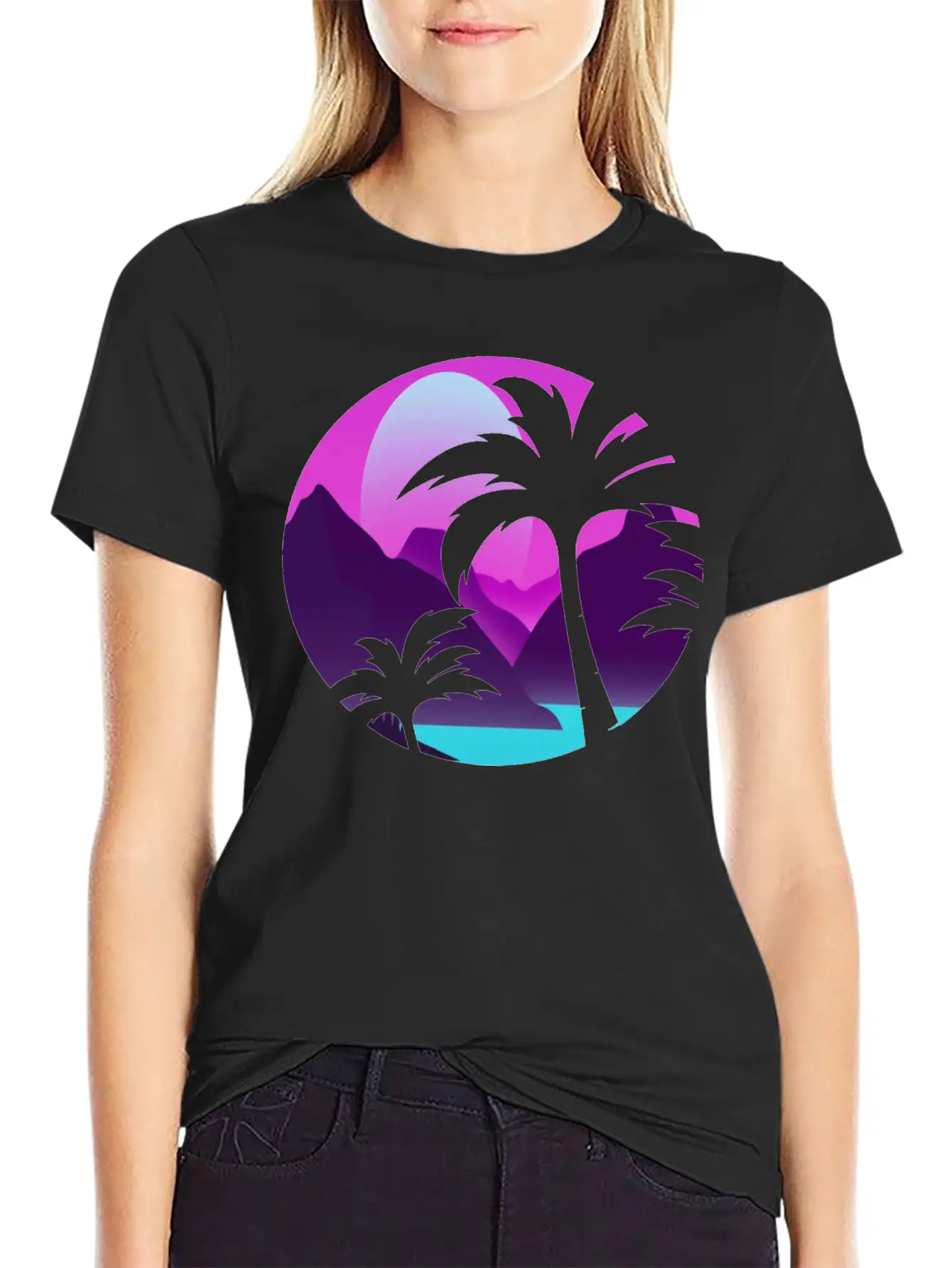 Palm And Sun Timeless Short Sleeve Tee – Comfy And Minimalist Design