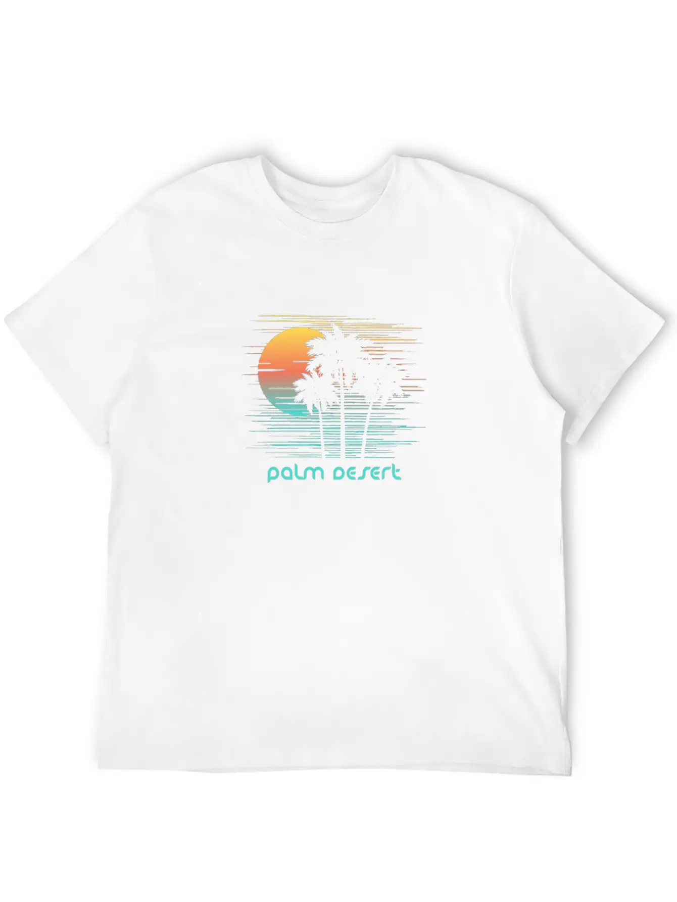 Palm Desert California Stylish Souvenir Vacation Comfortable Minimalist Graphic Tee – Summer Style Essential