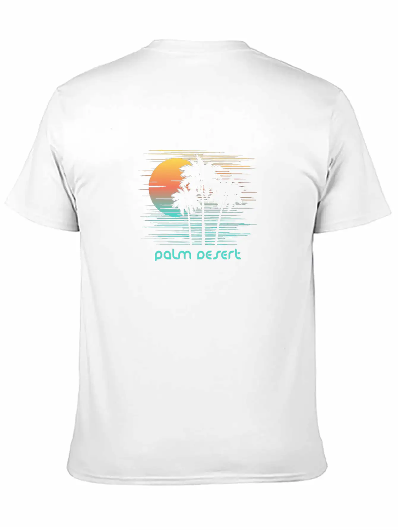 Palm Desert California Stylish Souvenir Vacation Comfortable Minimalist Graphic Tee – Summer Style Essential