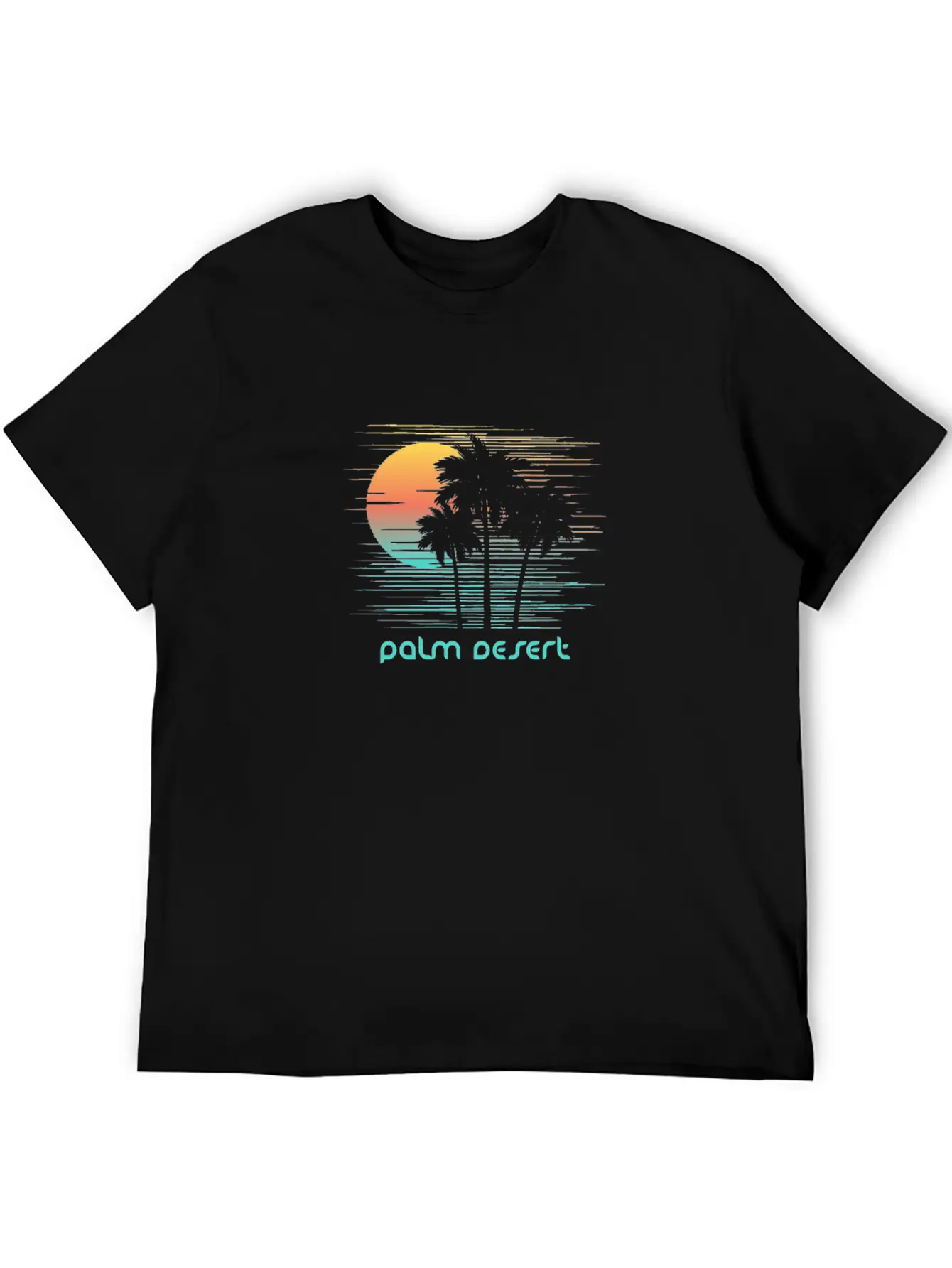 Palm Desert California Stylish Souvenir Vacation Comfortable Minimalist Graphic Tee – Summer Style Essential