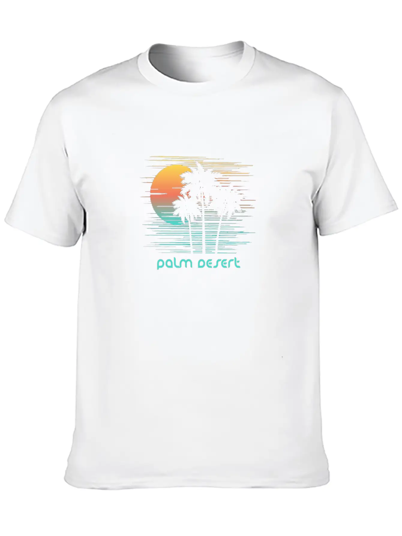Palm Desert California Stylish Souvenir Vacation Comfortable Minimalist Graphic Tee – Summer Style Essential