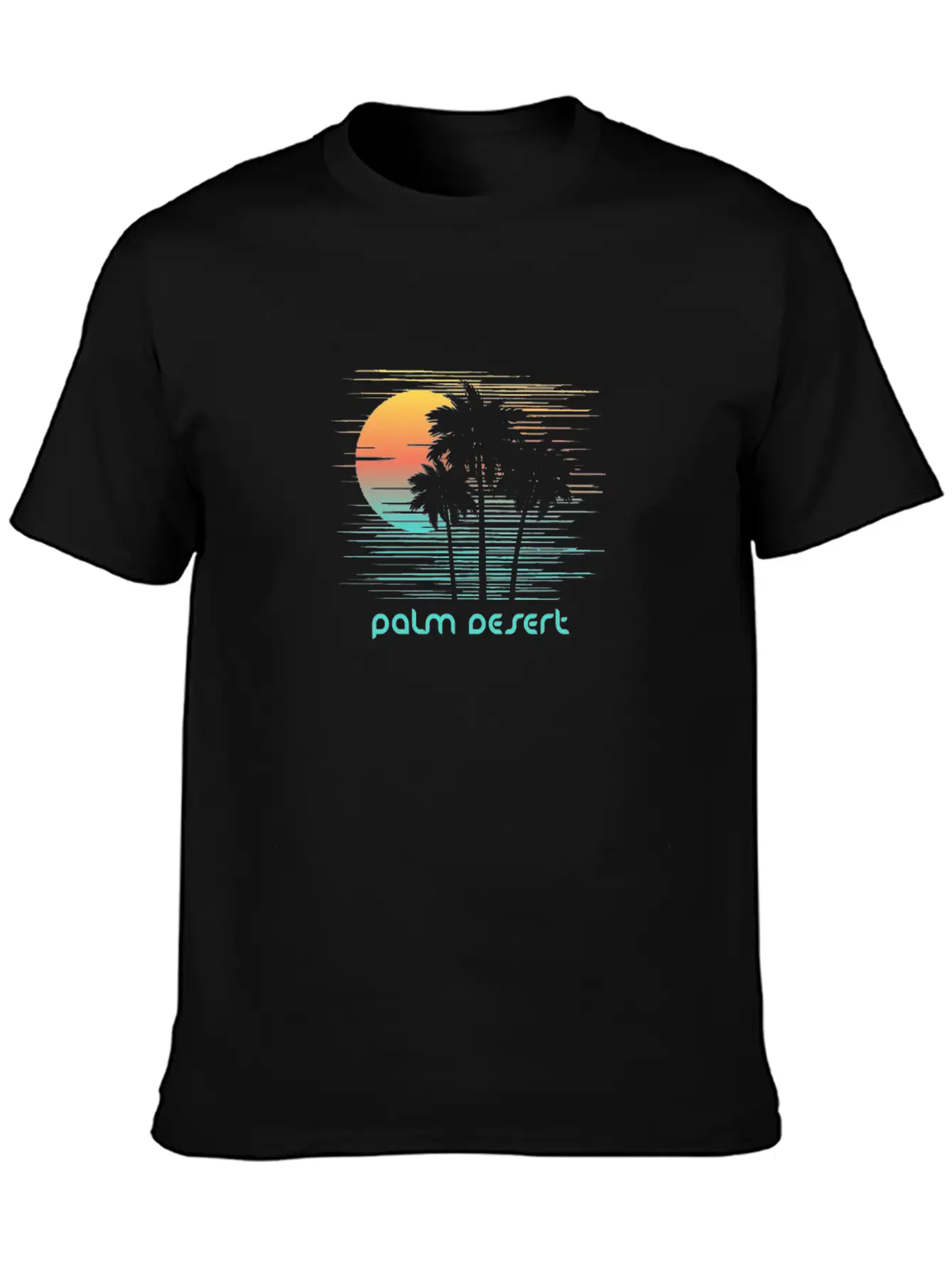 Palm Desert California Stylish Souvenir Vacation Comfortable Minimalist Graphic Tee – Summer Style Essential