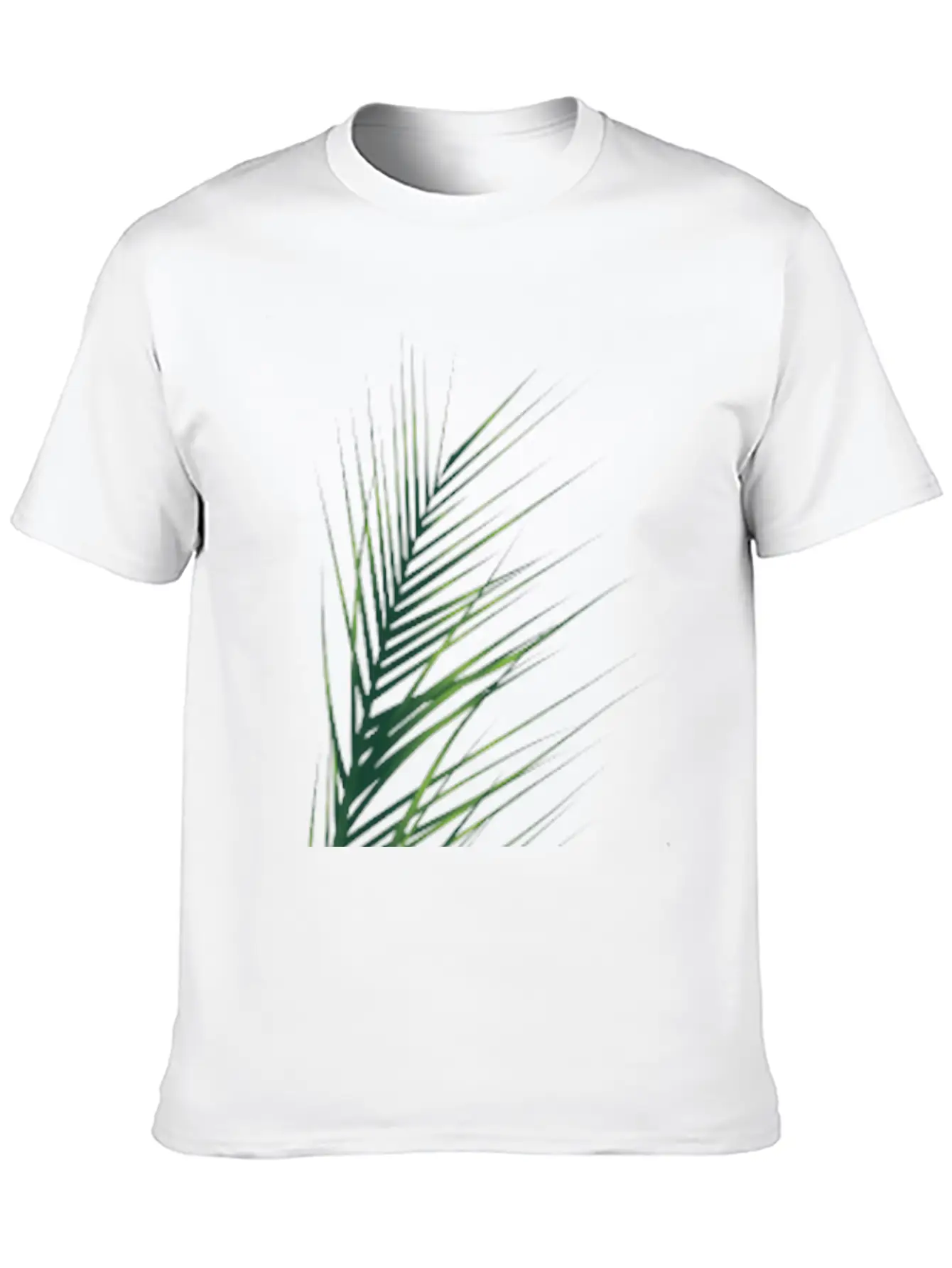 Palm Leaf Stylish Everyday T-Shirt – Unisex Basic Cotton Tee