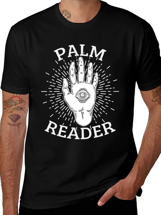 Palm Reader Essential Unisex Summer Tee – Soft Cotton Casual Fit