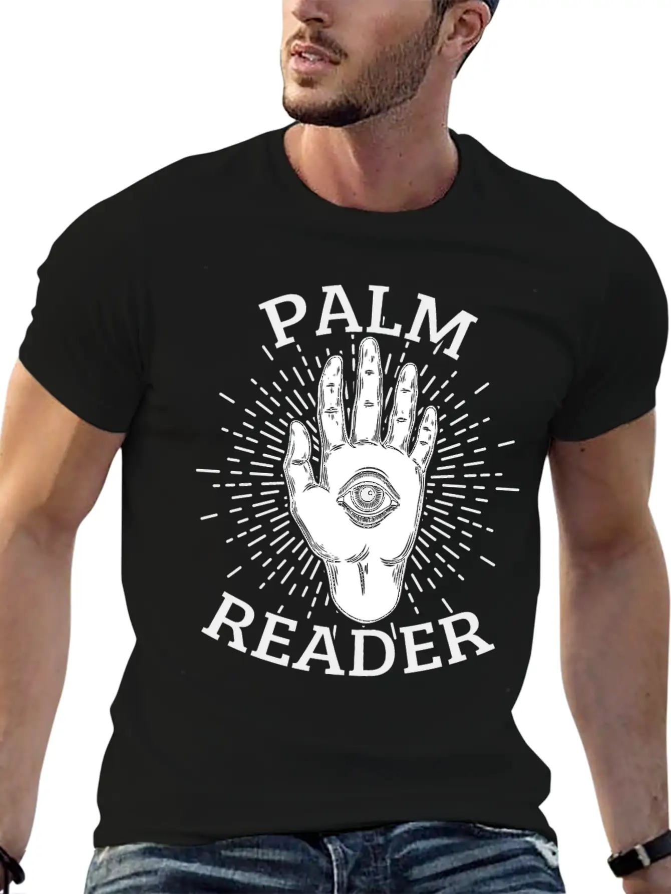 Palm Reader Essential Unisex Summer Tee – Soft Cotton Casual Fit
