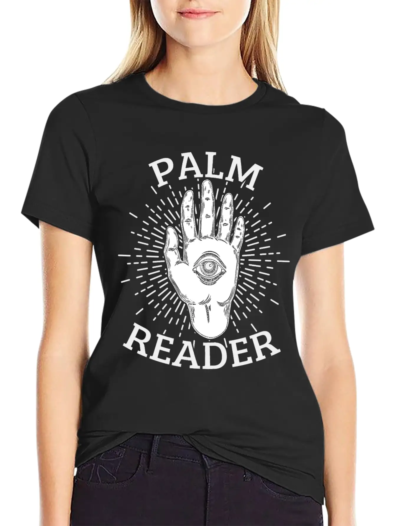 Palm Reader Essential Unisex Summer Tee – Soft Cotton Casual Fit