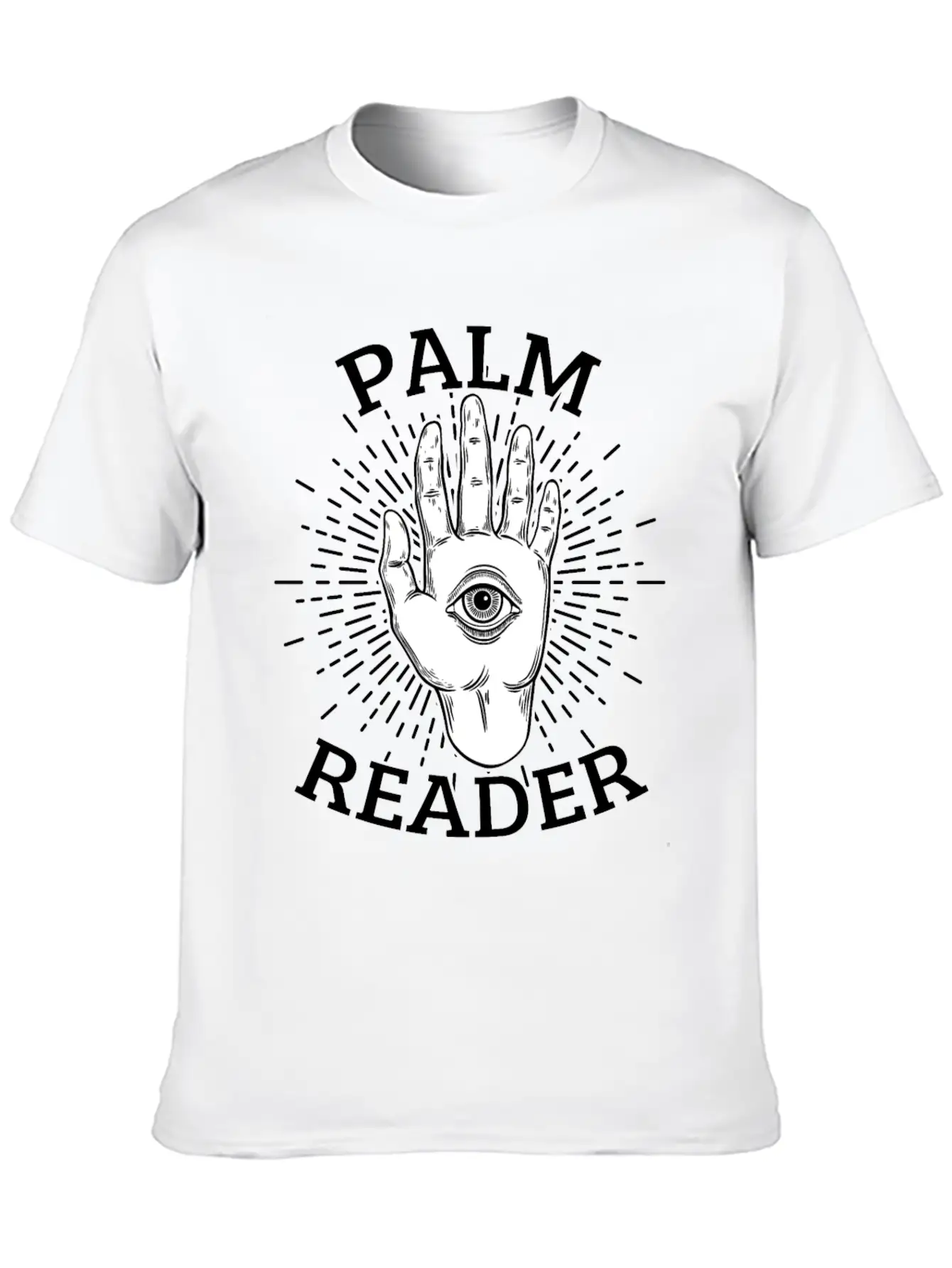 Palm Reader Essential Unisex Summer Tee – Soft Cotton Casual Fit