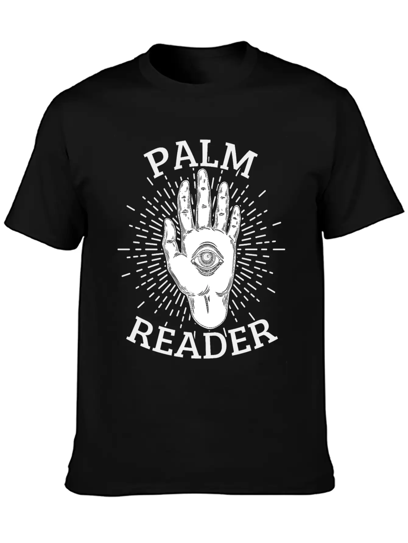Palm Reader Essential Unisex Summer Tee – Soft Cotton Casual Fit