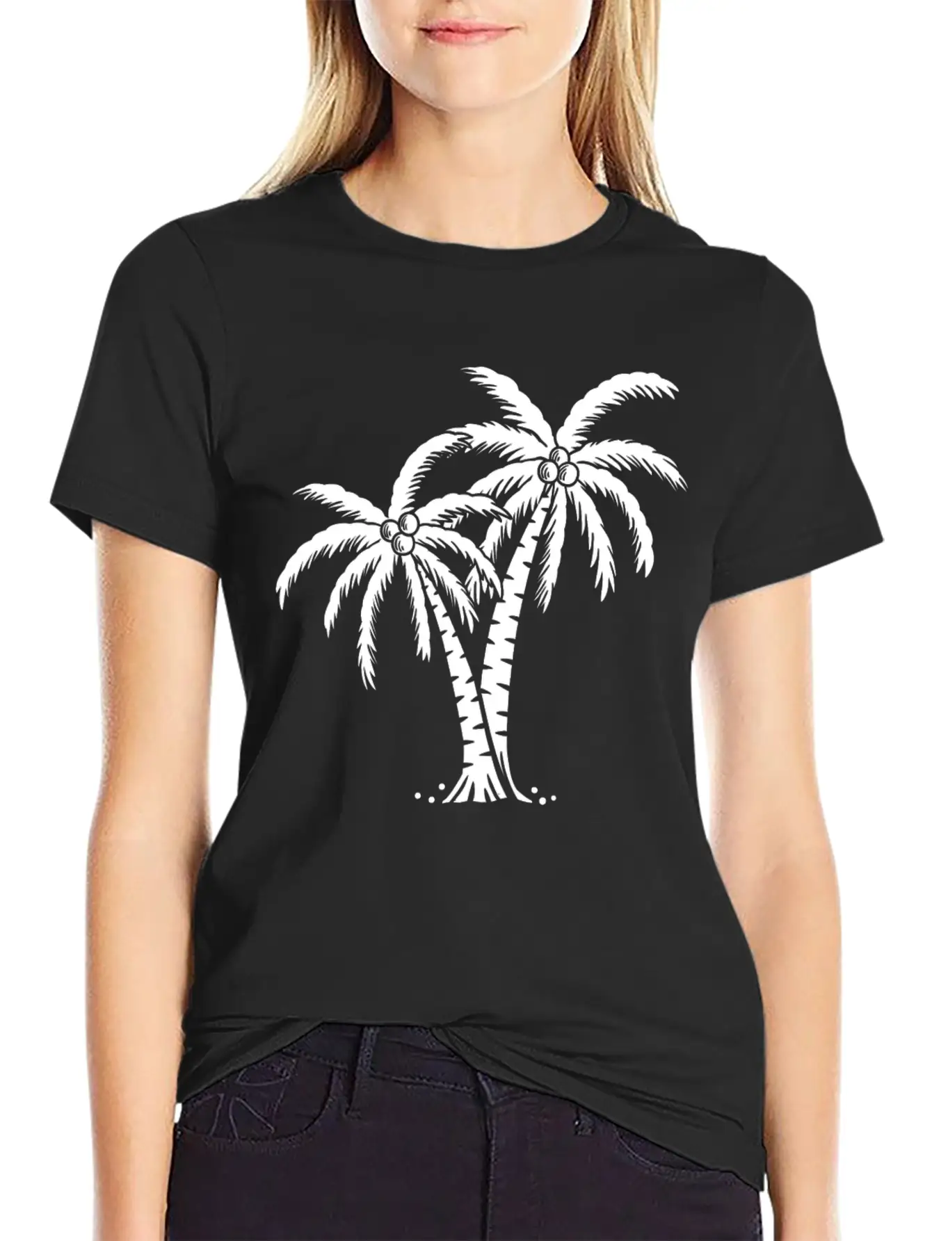 Palm Tree Timeless Short Sleeve Tee – Comfy And Minimalist Design