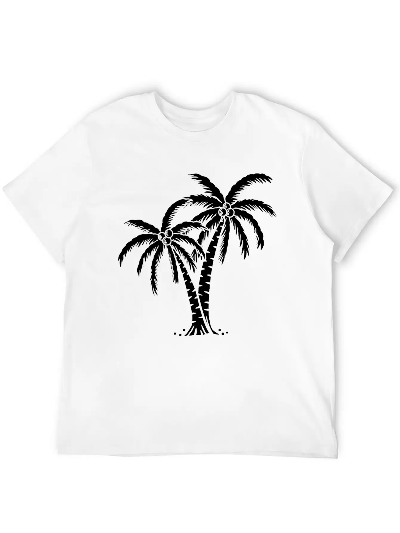 Palm Tree Timeless Short Sleeve Tee – Comfy And Minimalist Design