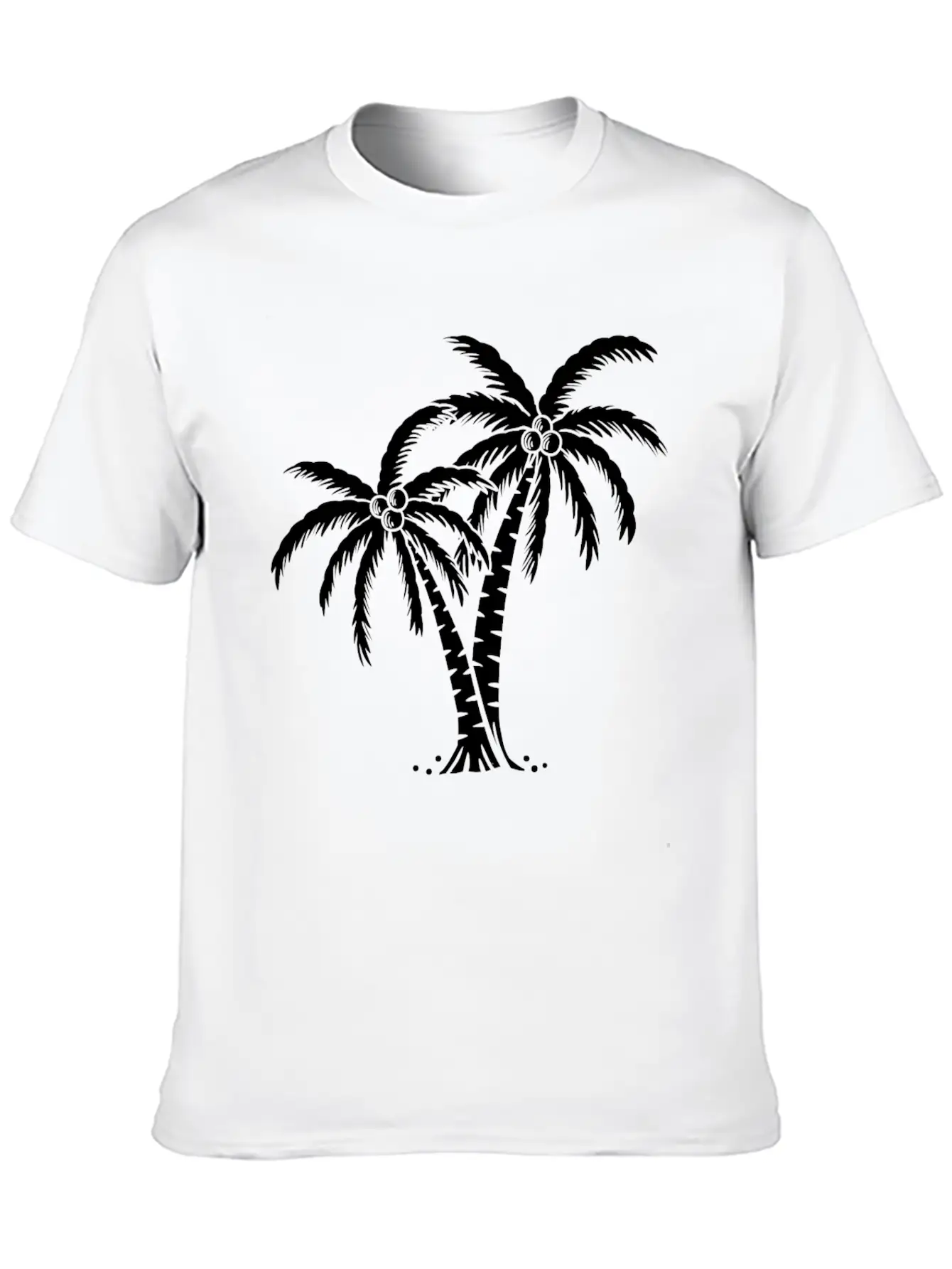 Palm Tree Timeless Short Sleeve Tee – Comfy And Minimalist Design