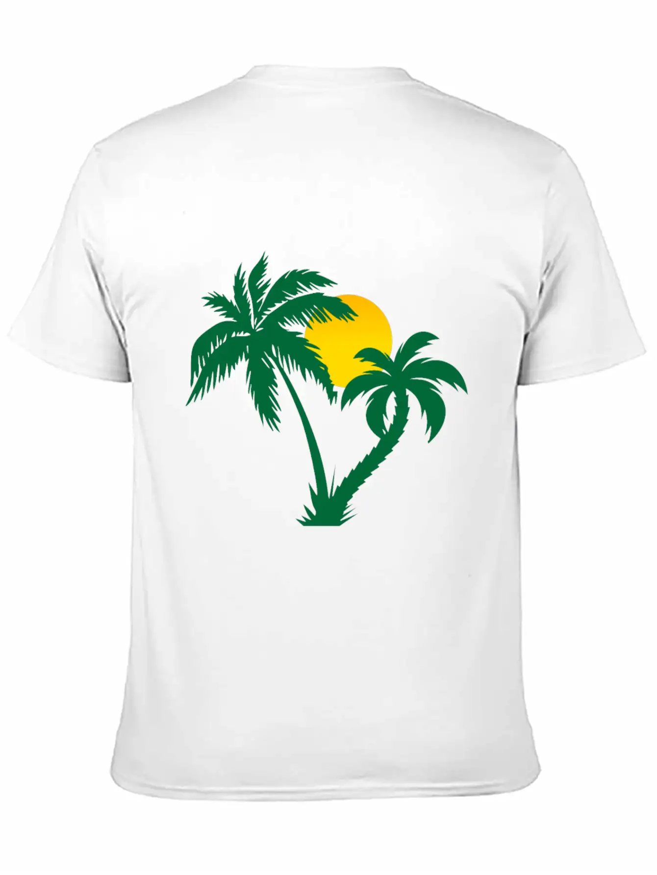 Palm Trees Timeless Short Sleeve Tee – Comfy And Minimalist Design