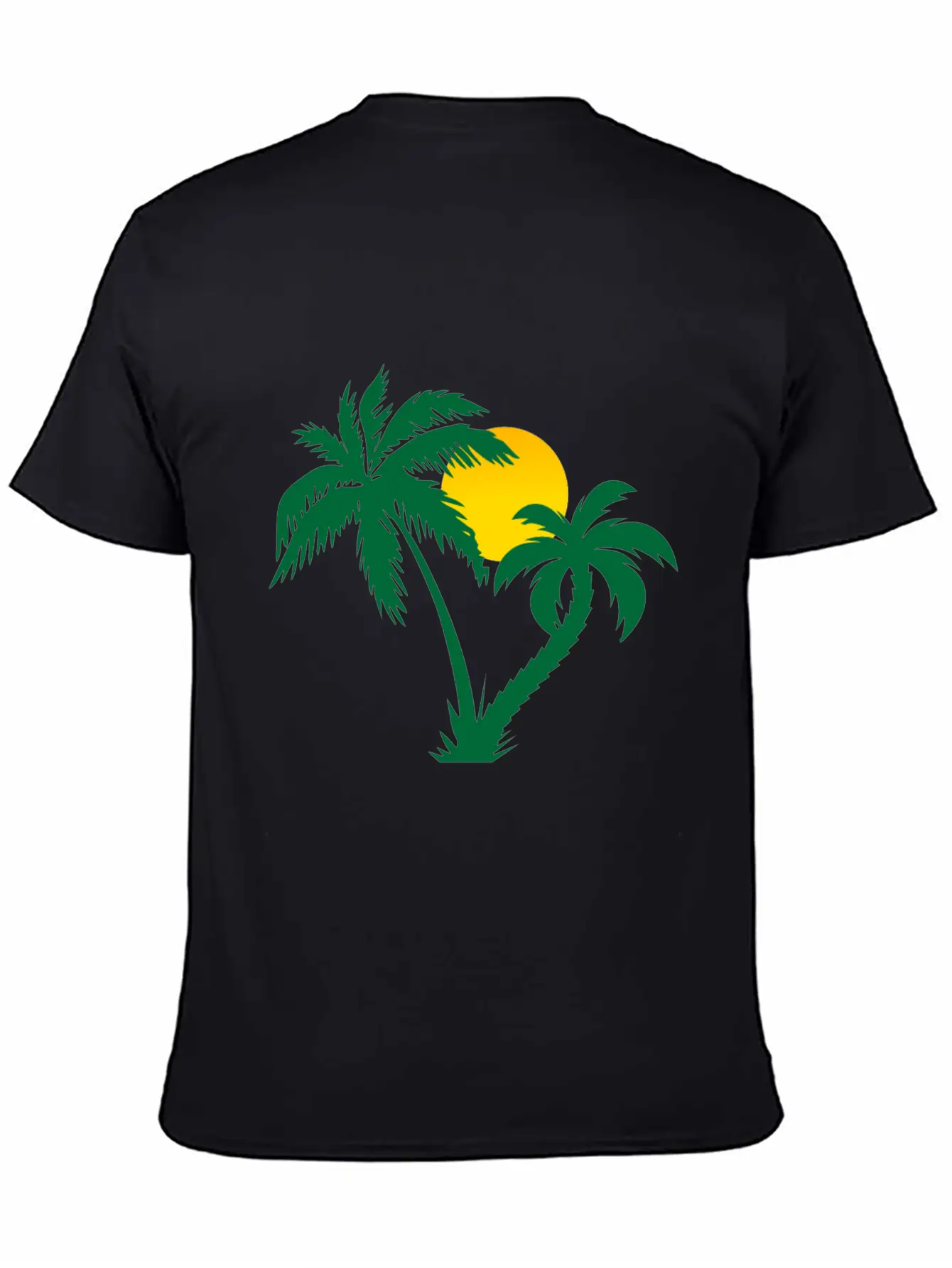Palm Trees Timeless Short Sleeve Tee – Comfy And Minimalist Design