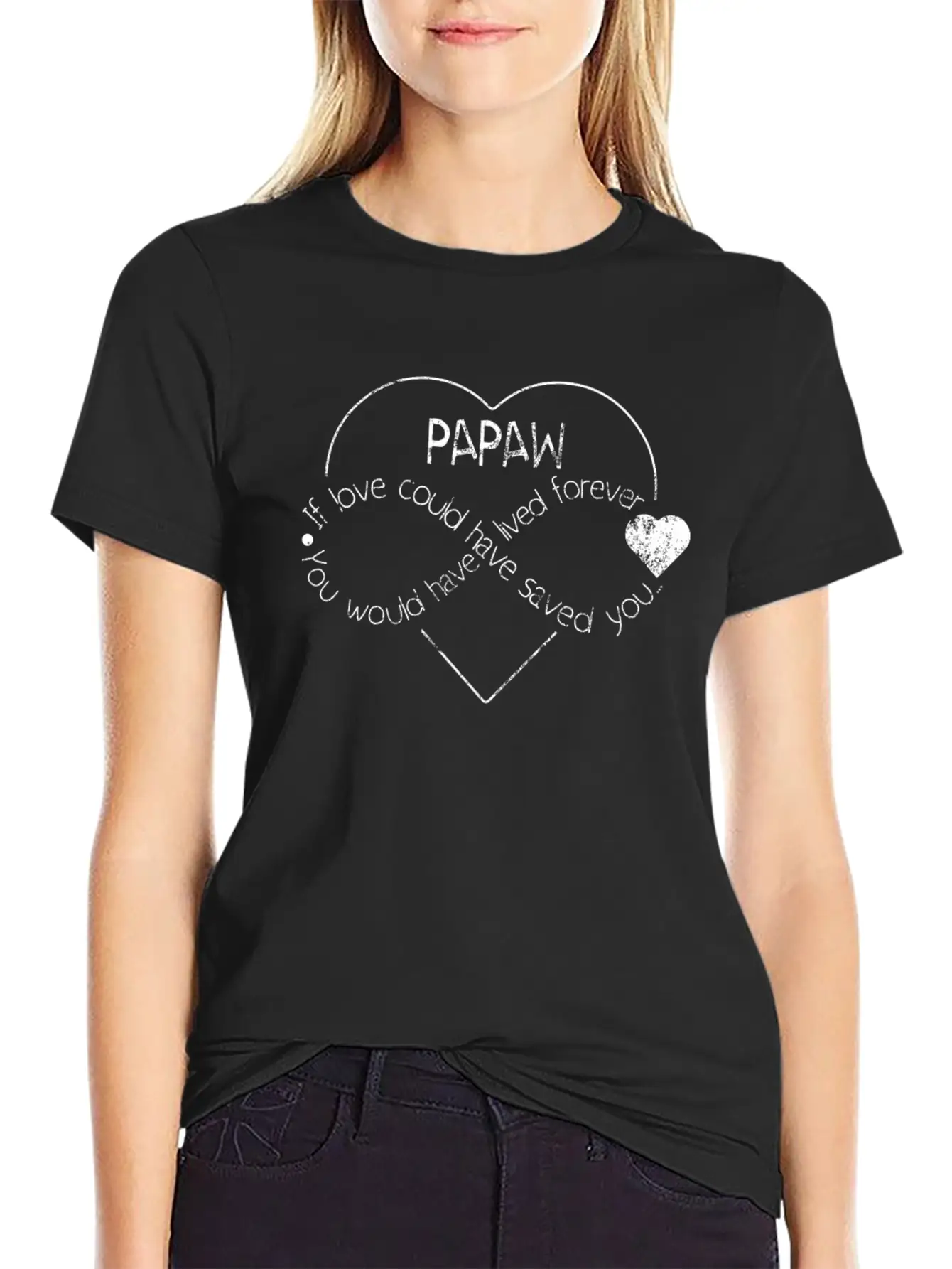 Papaw Personalized Sympathy Gift Shirt Stylish Everyday T-Shirt – Unisex Basic Cotton Tee