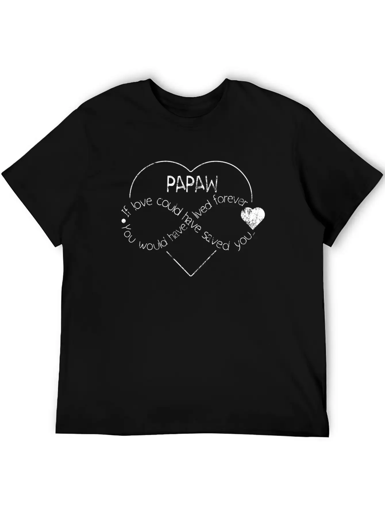 Papaw Personalized Sympathy Gift Shirt Stylish Everyday T-Shirt – Unisex Basic Cotton Tee