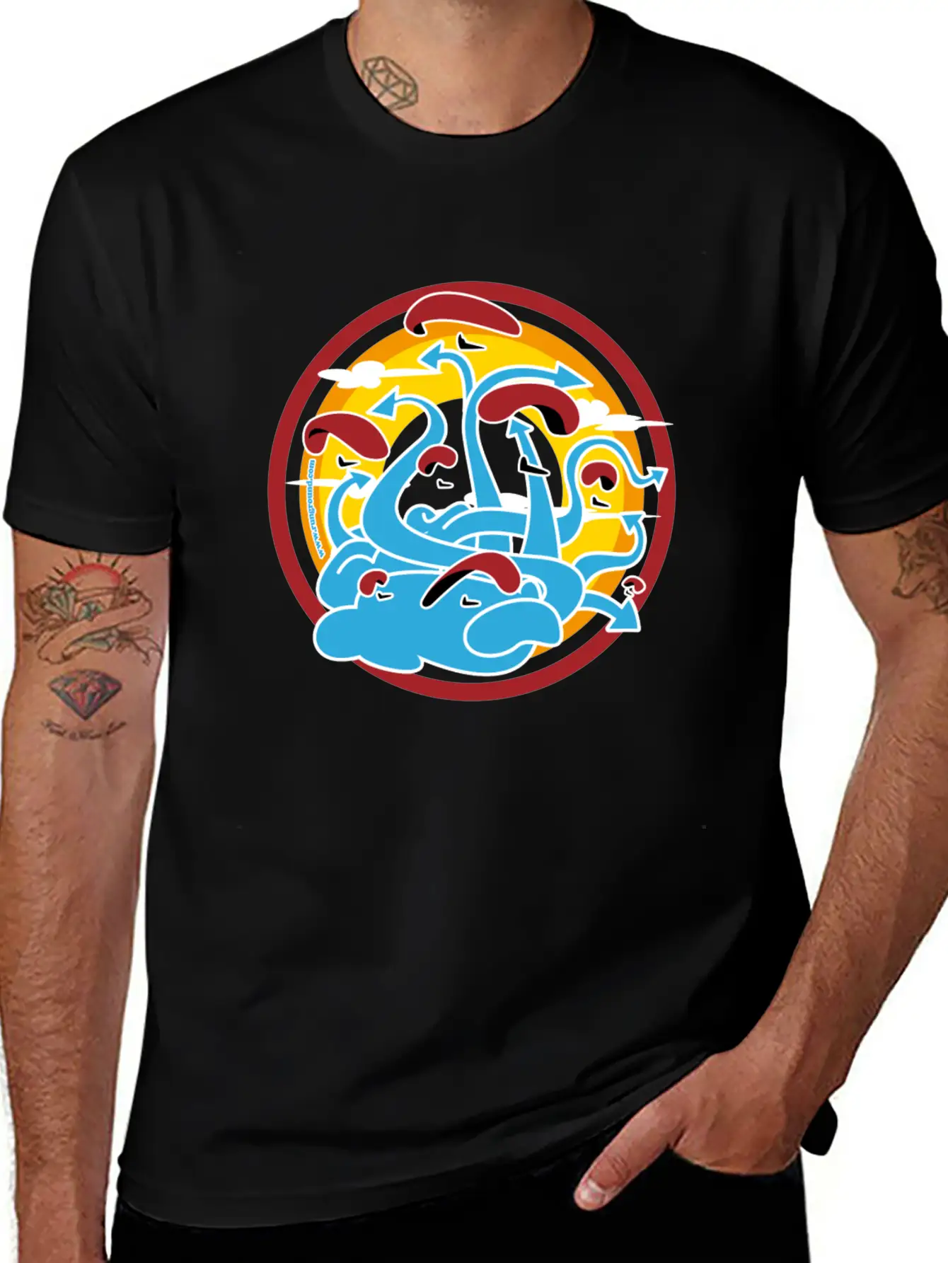 Paragliding Basic Graphic T-Shirt – Daily Comfort In Soft Cotton