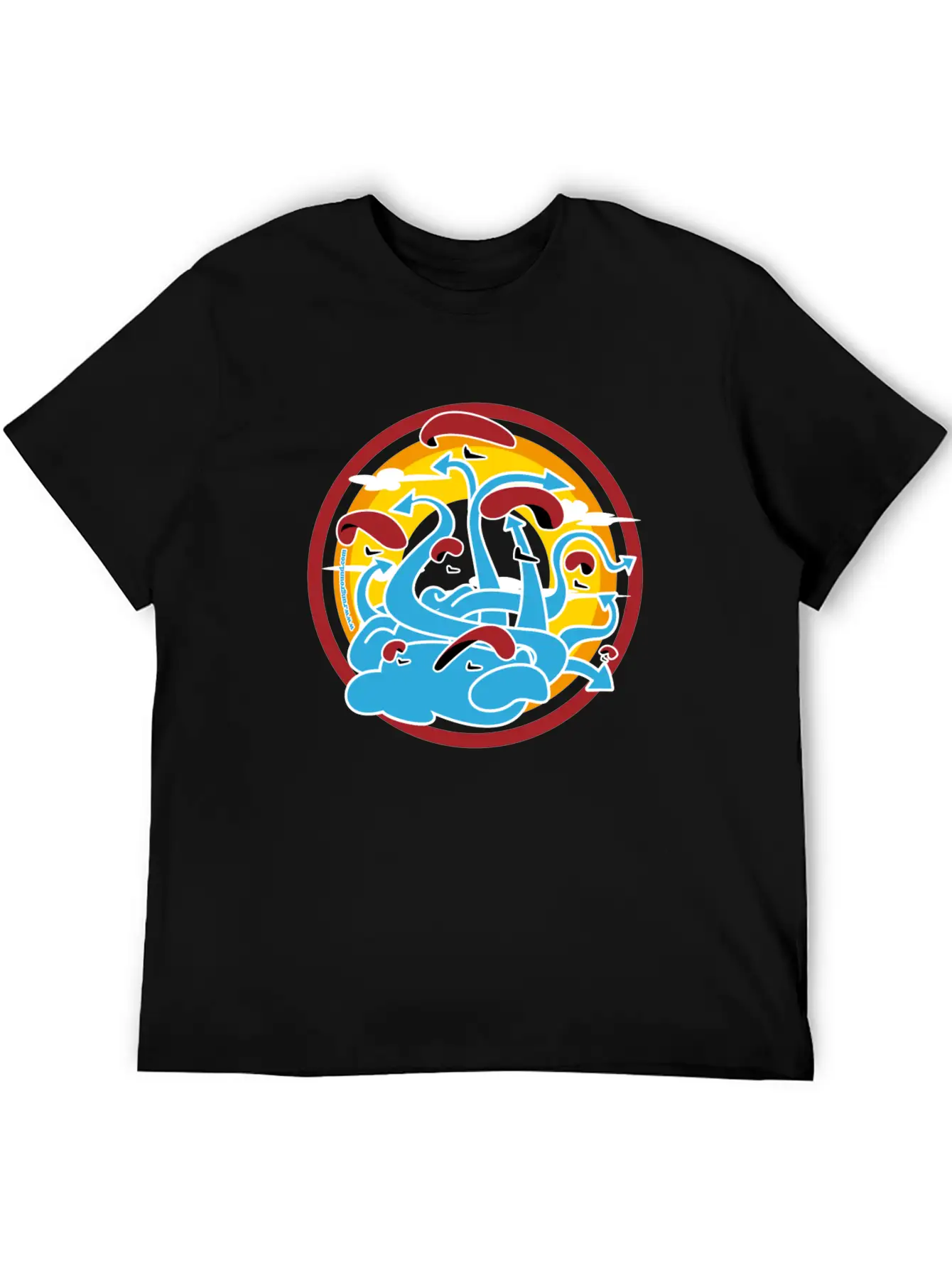 Paragliding Basic Graphic T-Shirt – Daily Comfort In Soft Cotton