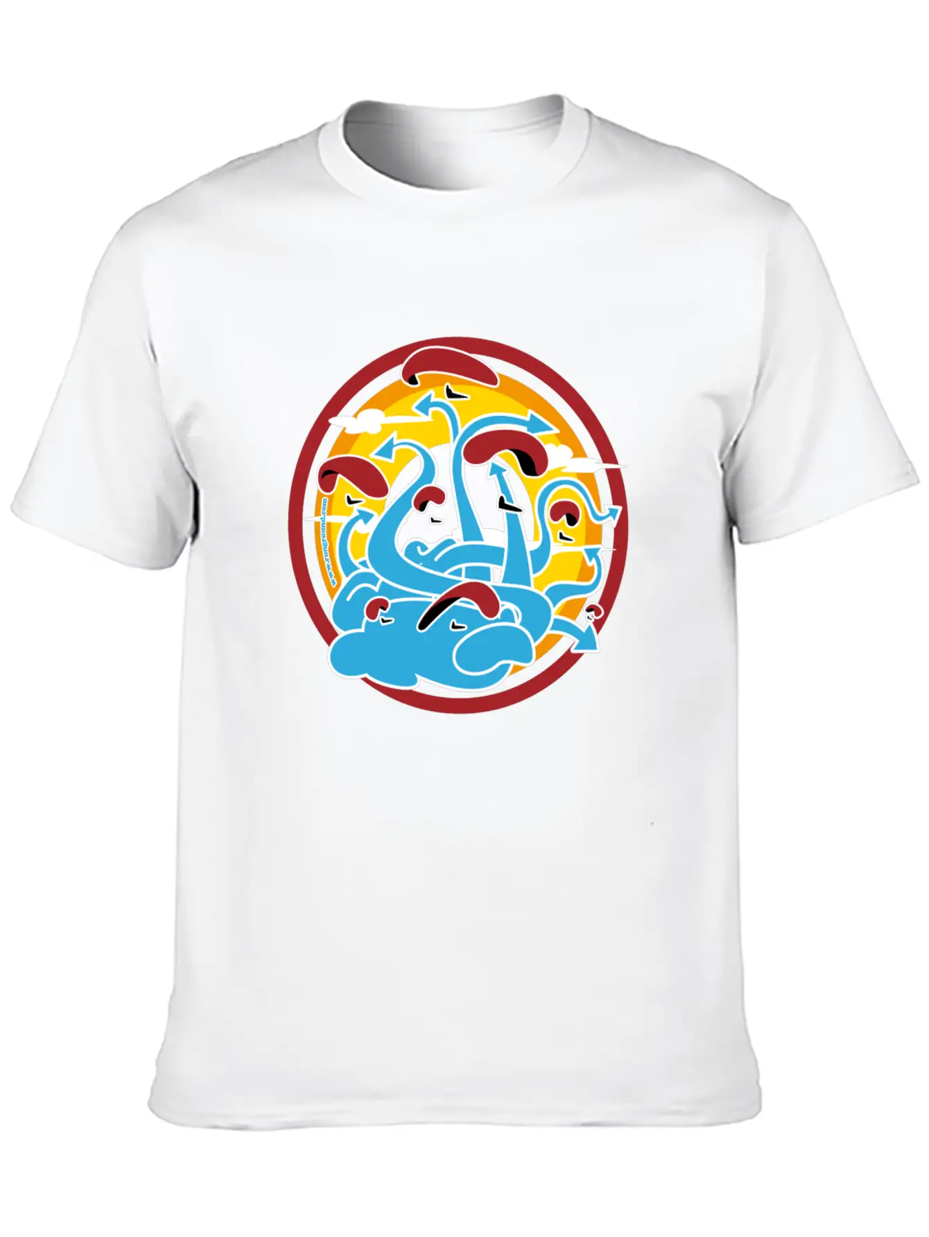 Paragliding Basic Graphic T-Shirt – Daily Comfort In Soft Cotton