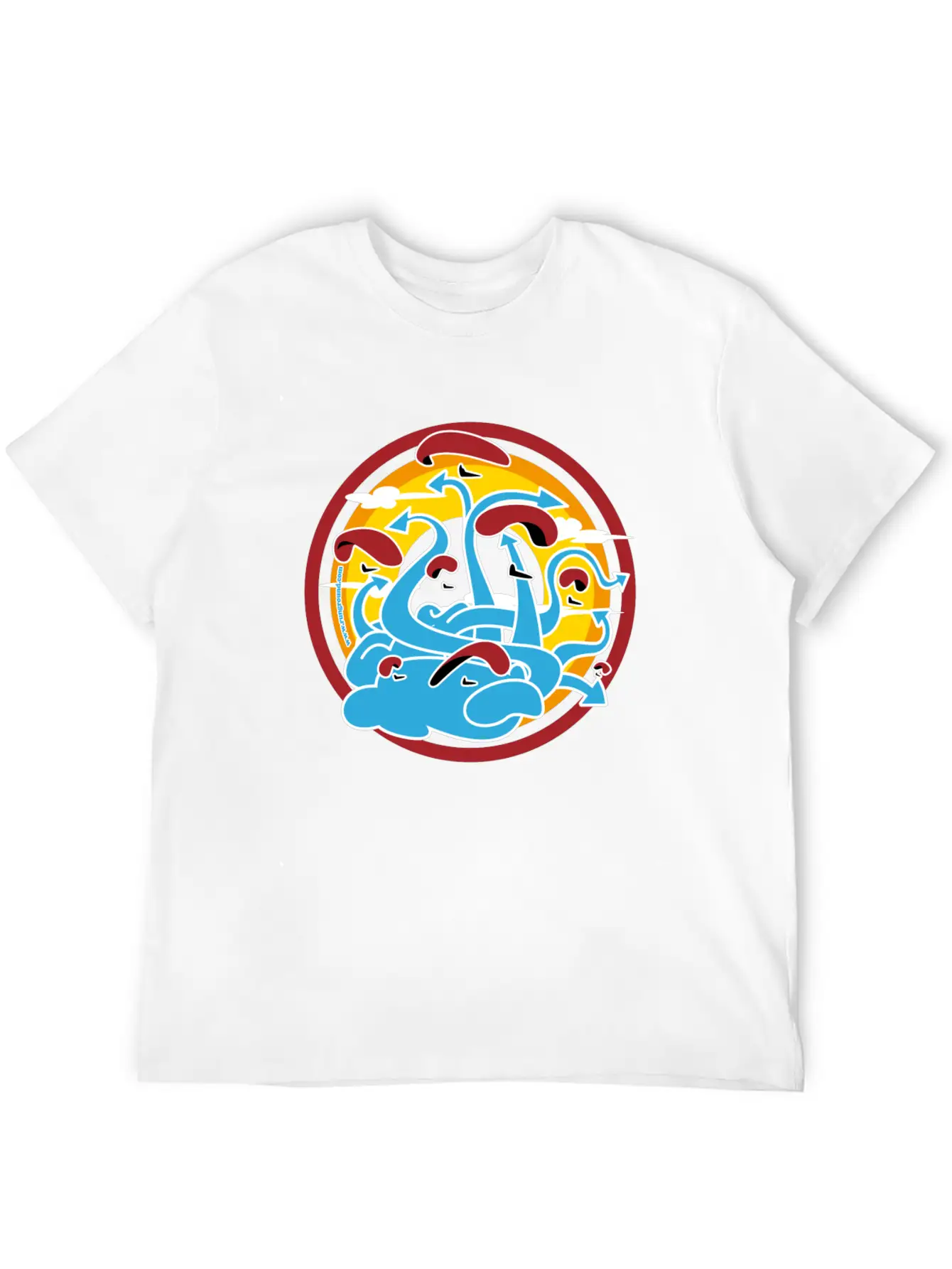 Paragliding Basic Graphic T-Shirt – Daily Comfort In Soft Cotton