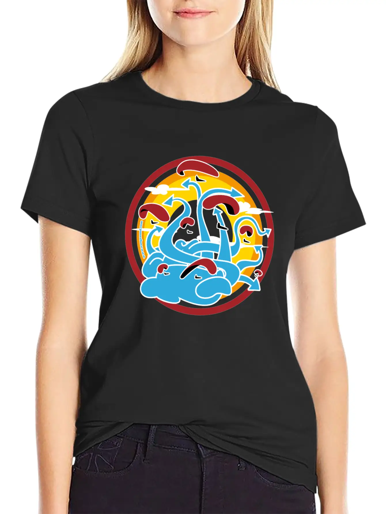Paragliding Basic Graphic T-Shirt – Daily Comfort In Soft Cotton